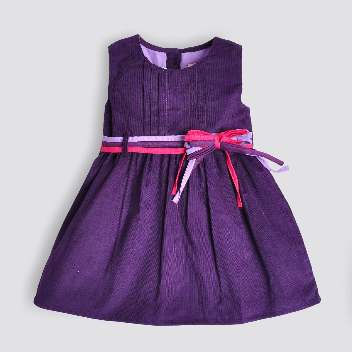 Purple Bowknot Frock