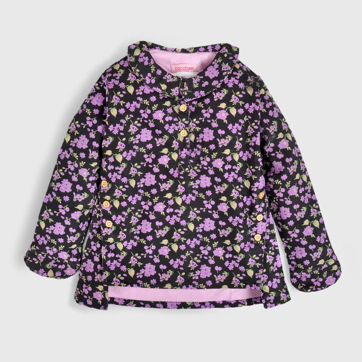 Dark Grey Girls Top