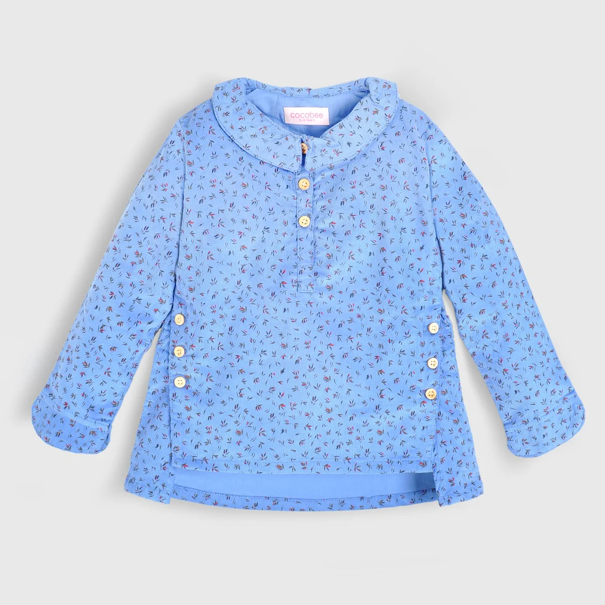Blue Girls Top