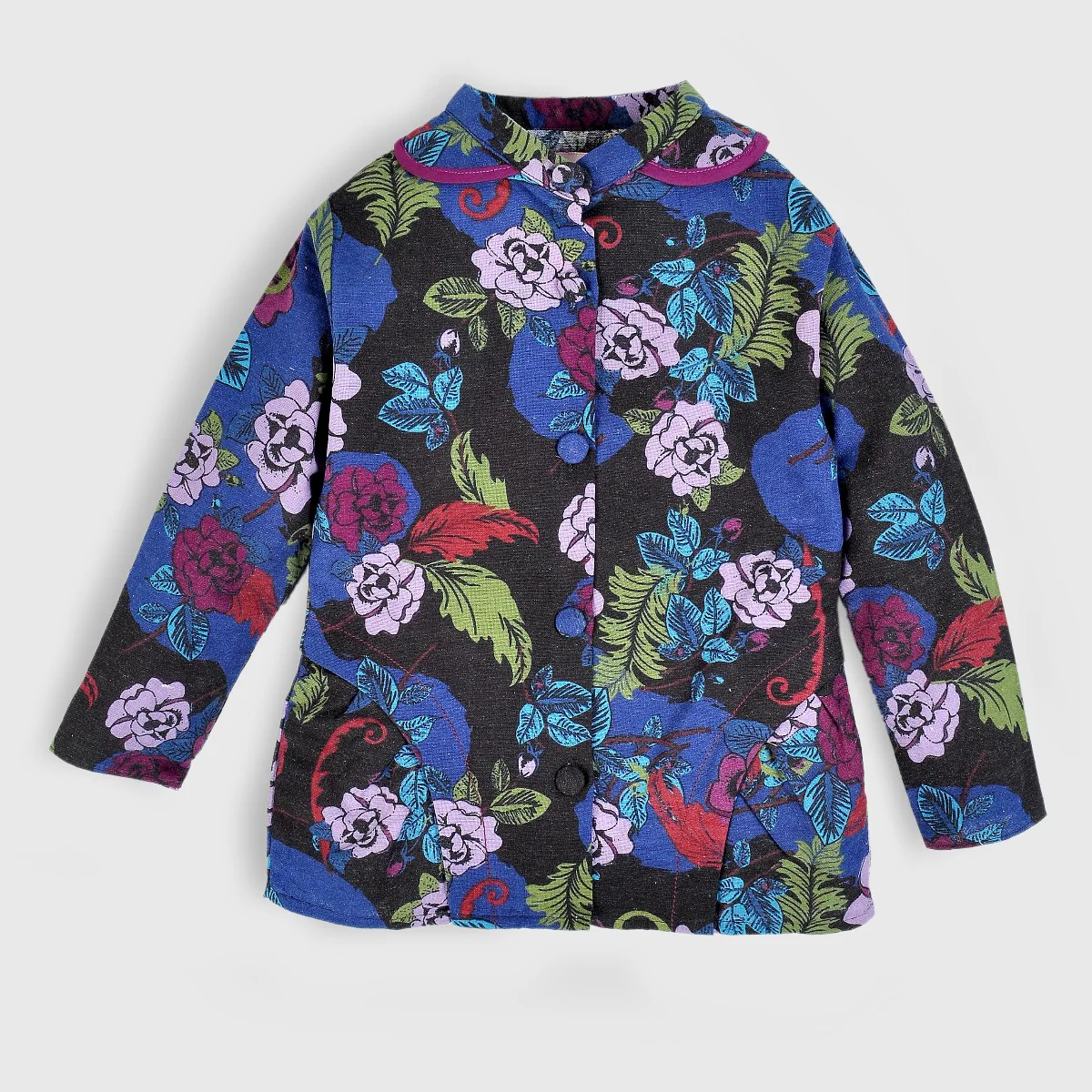 Navy Blue Girls Top