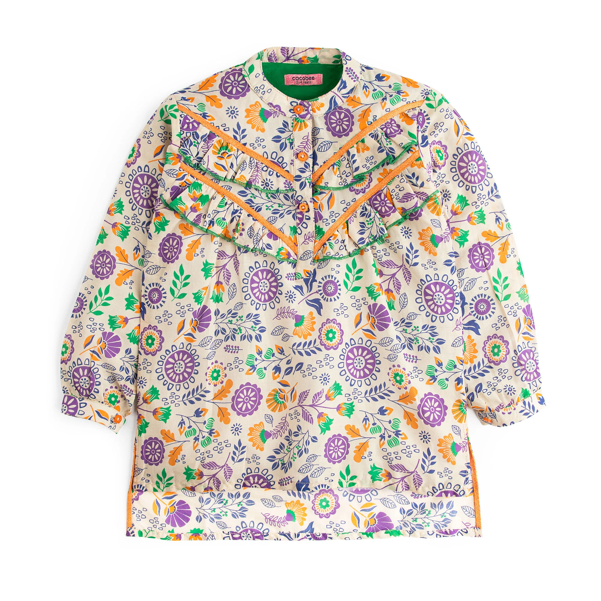Frill Yoke Top