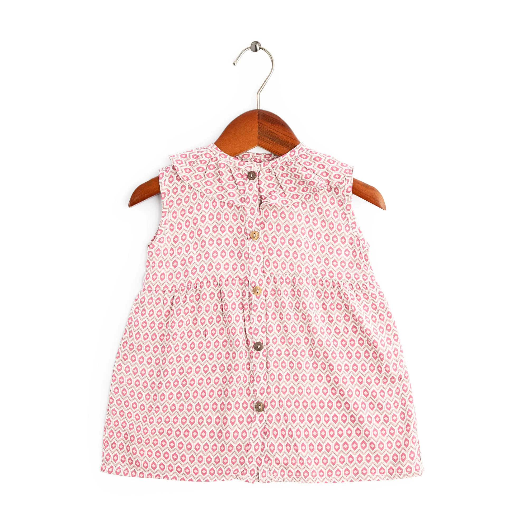 Pink Printed Dress