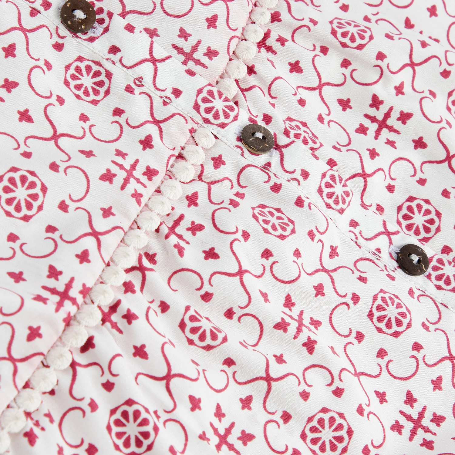 Red Printed Dress - Image 2