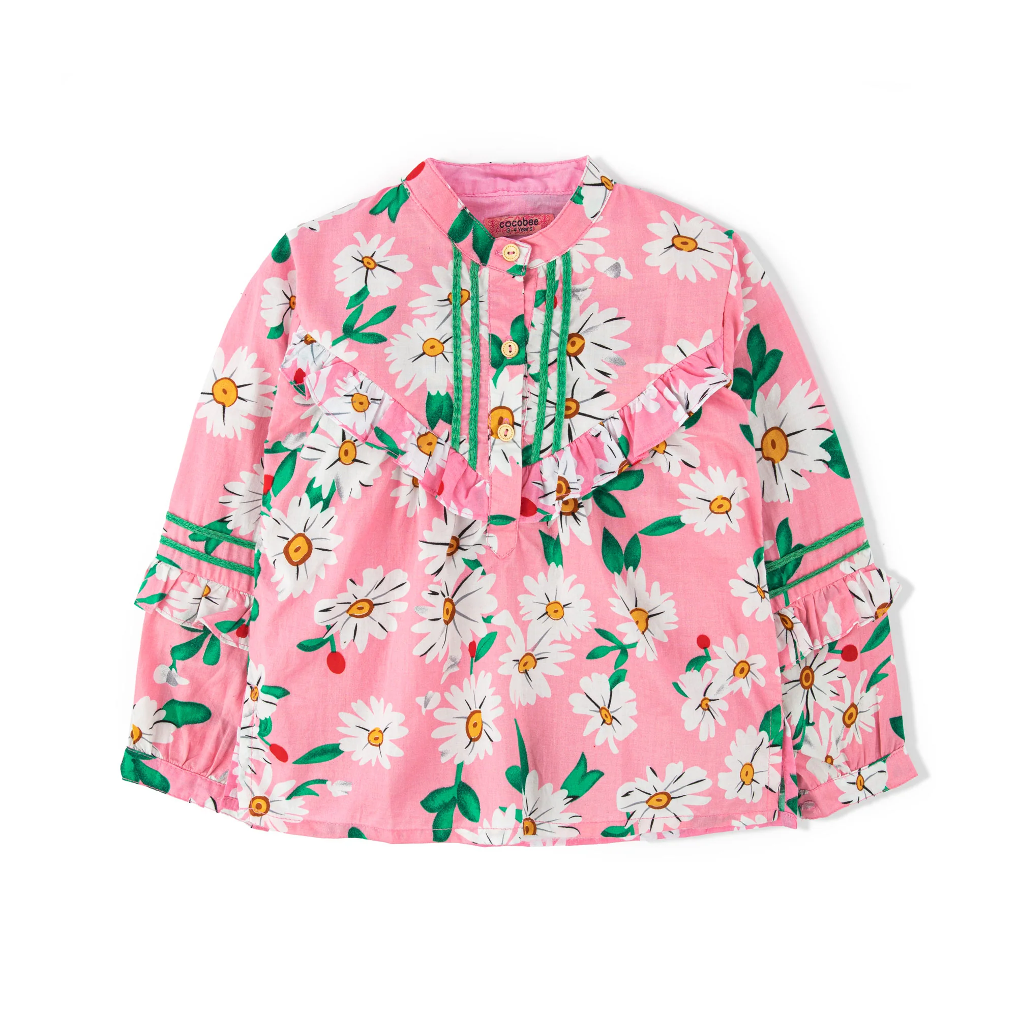 Pink Daisy Top