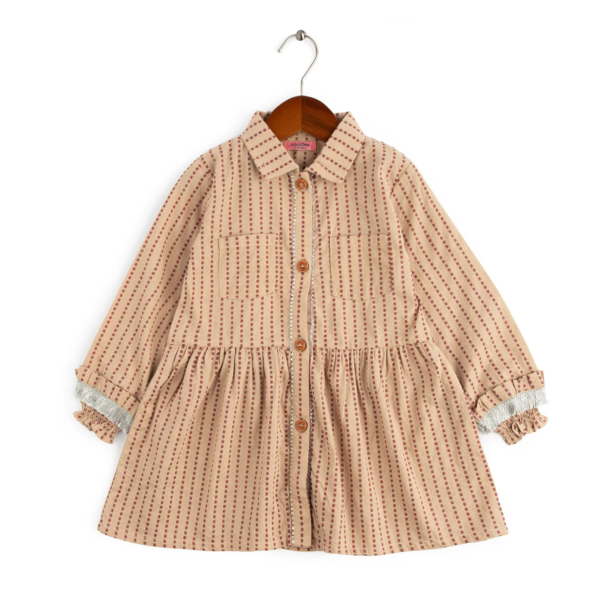 Umber Jacquard Top