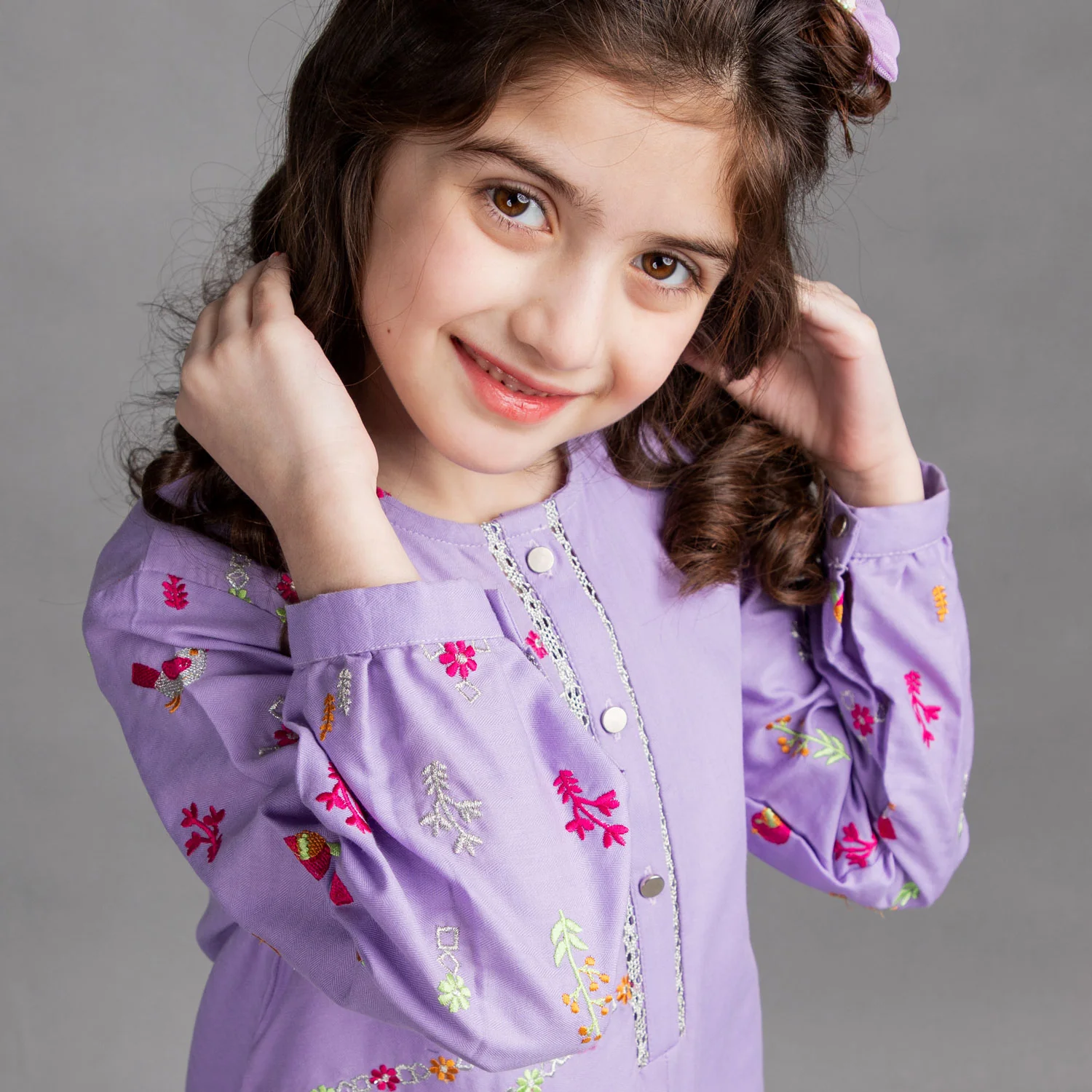 Cool Lavender Kurti - Image 2