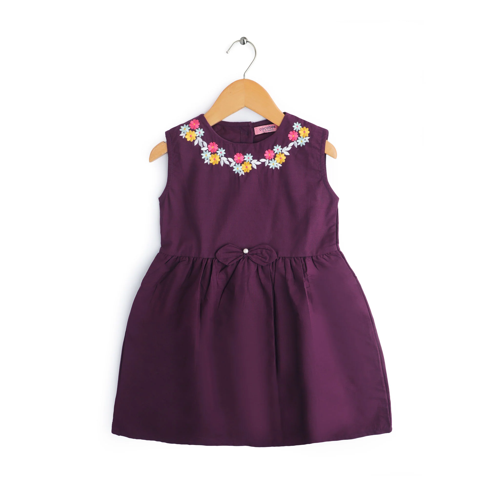 Rainbow Embroidery Top