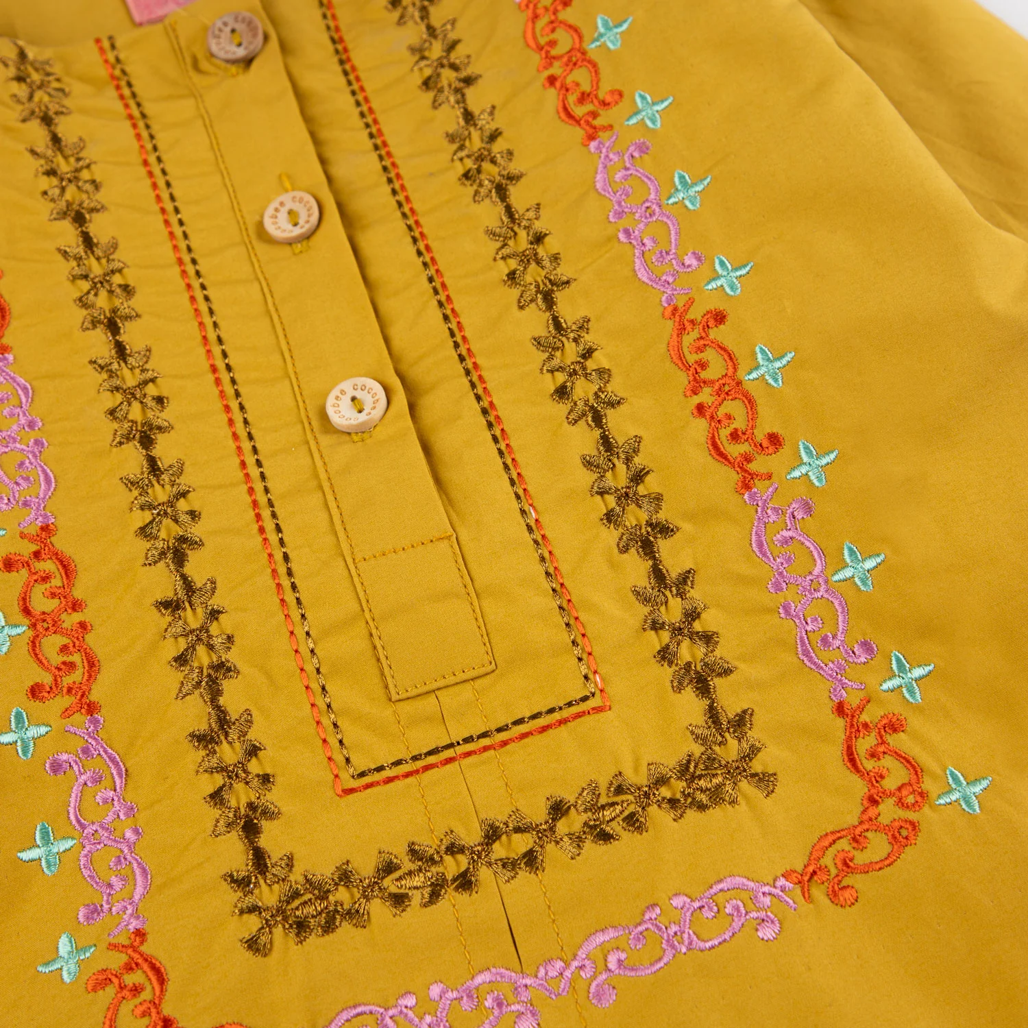 Canary Embroidered Top - Image 2