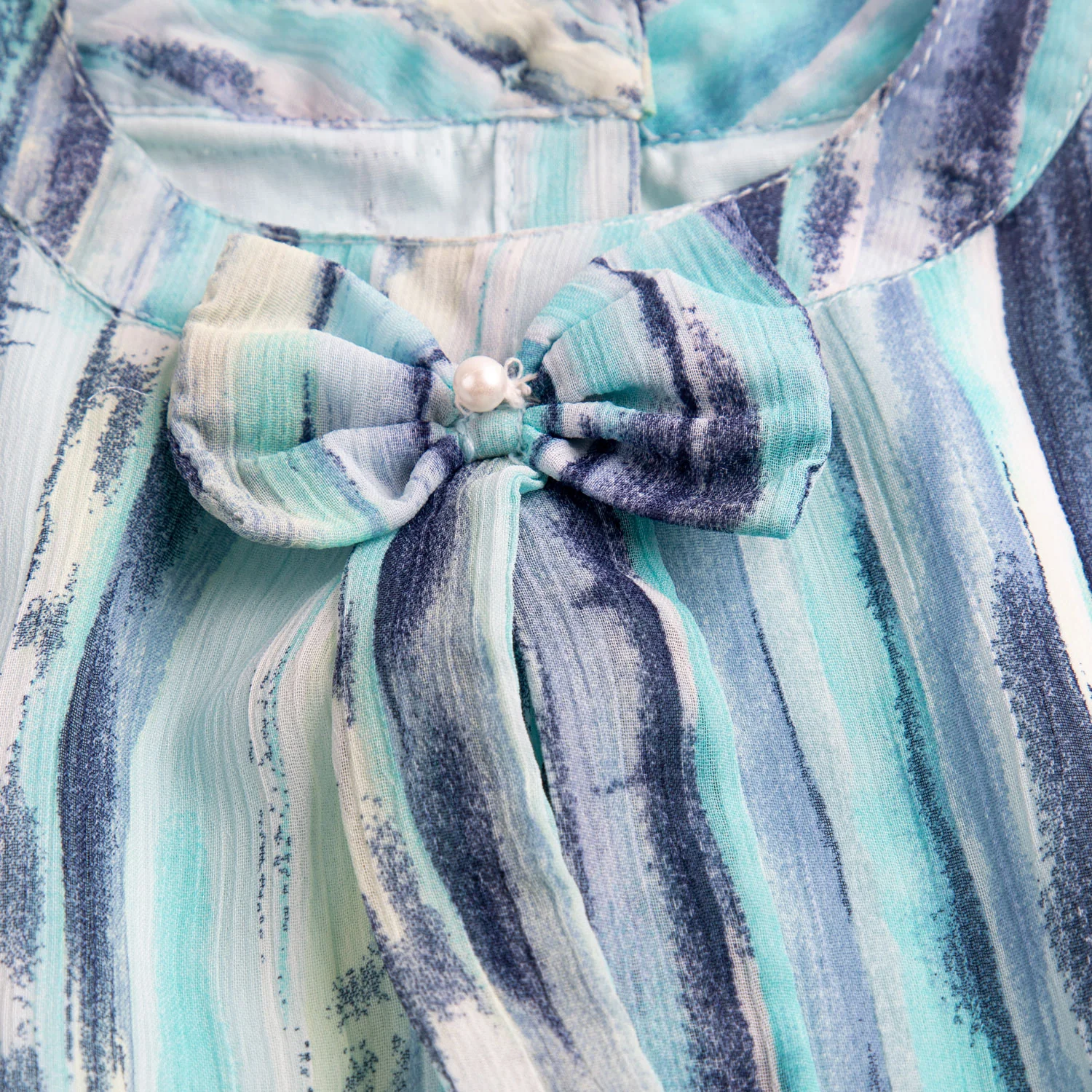Blue Stripy Top - Image 2