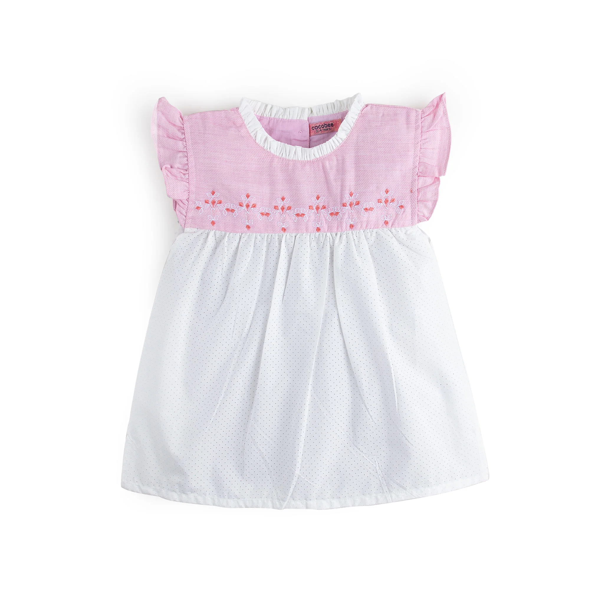 Thread Embroidered Frock