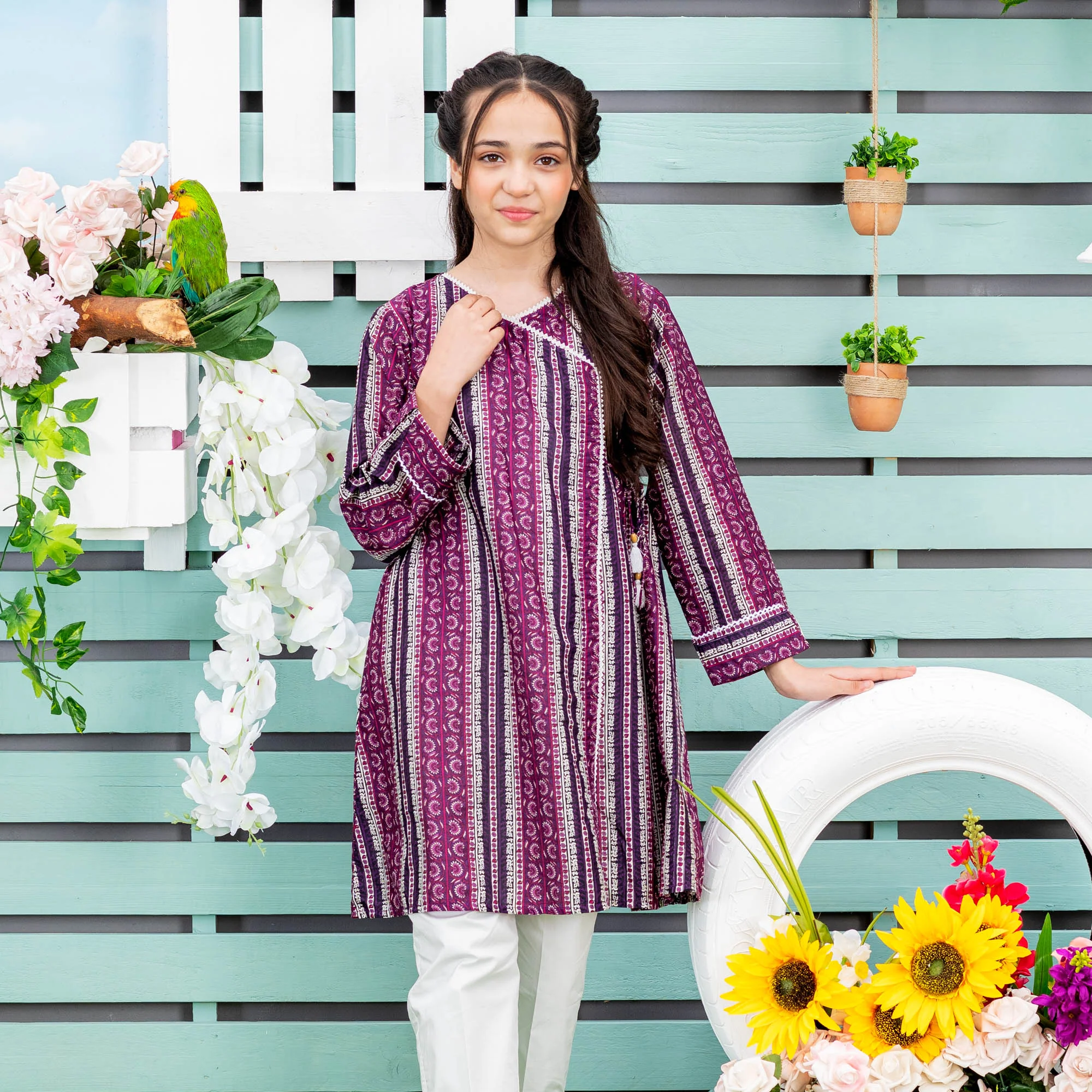 Digital Print Cotton Kurti