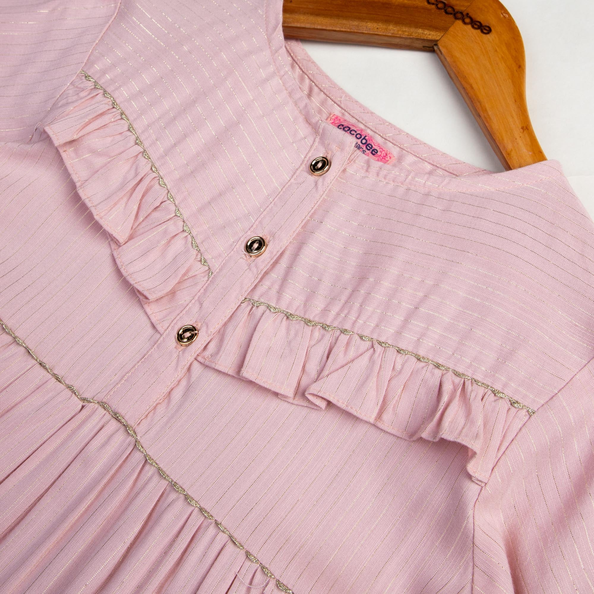 Pink Tier Dress - Image 2