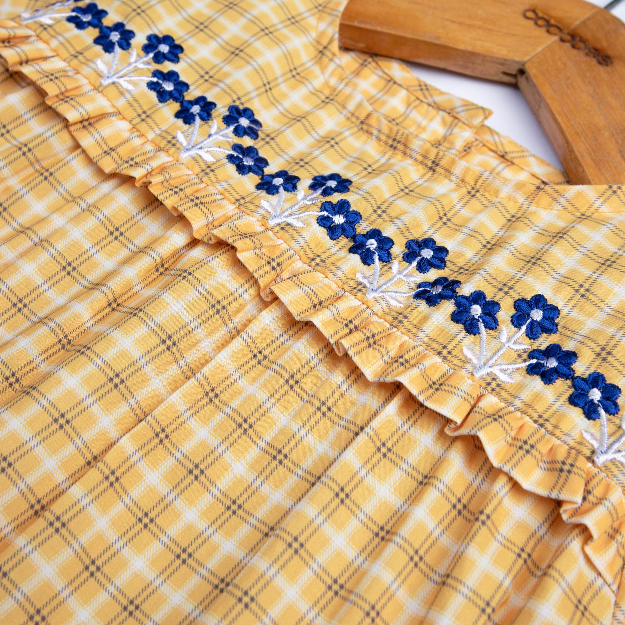 Yellowish Embroidered Top - Image 2
