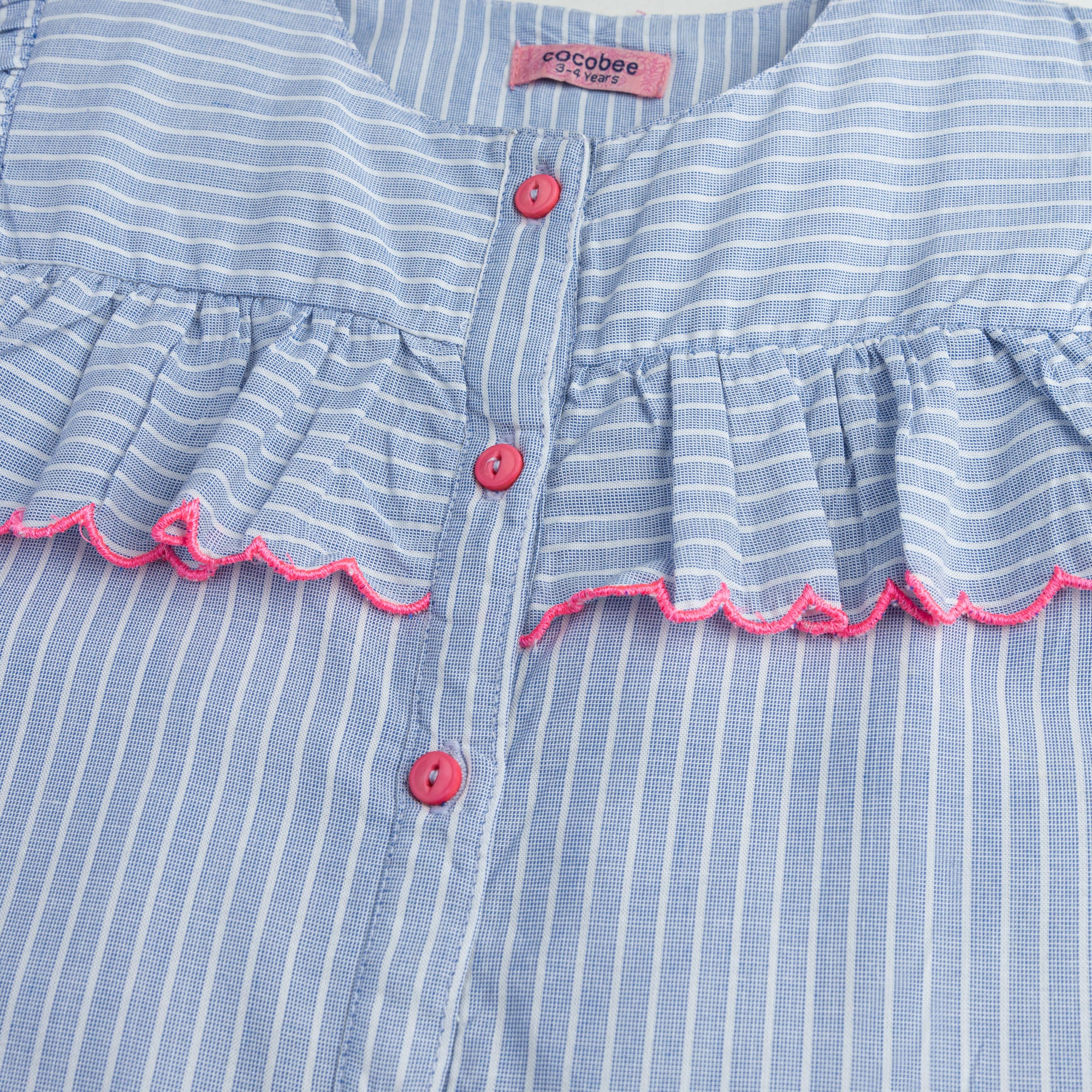 Blue Striper Top - Image 2