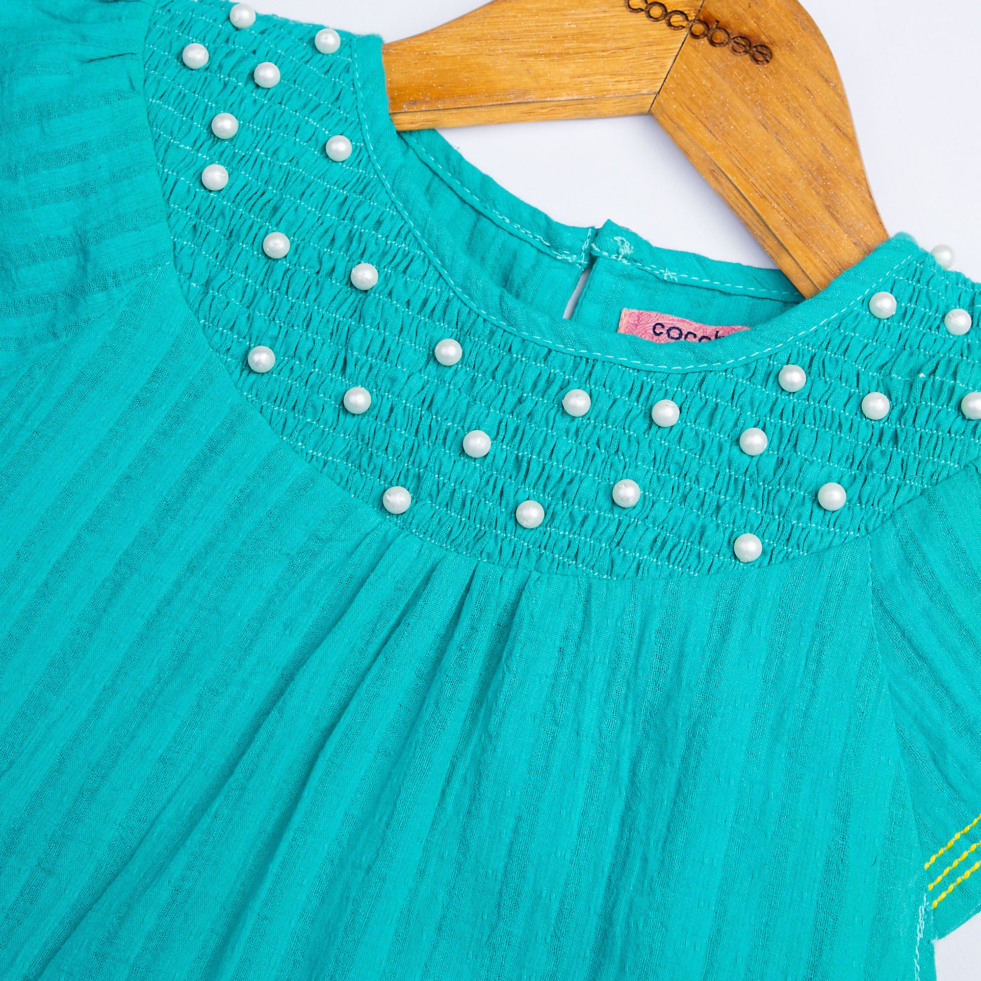 Turquoise Blue Summer Top - Image 2