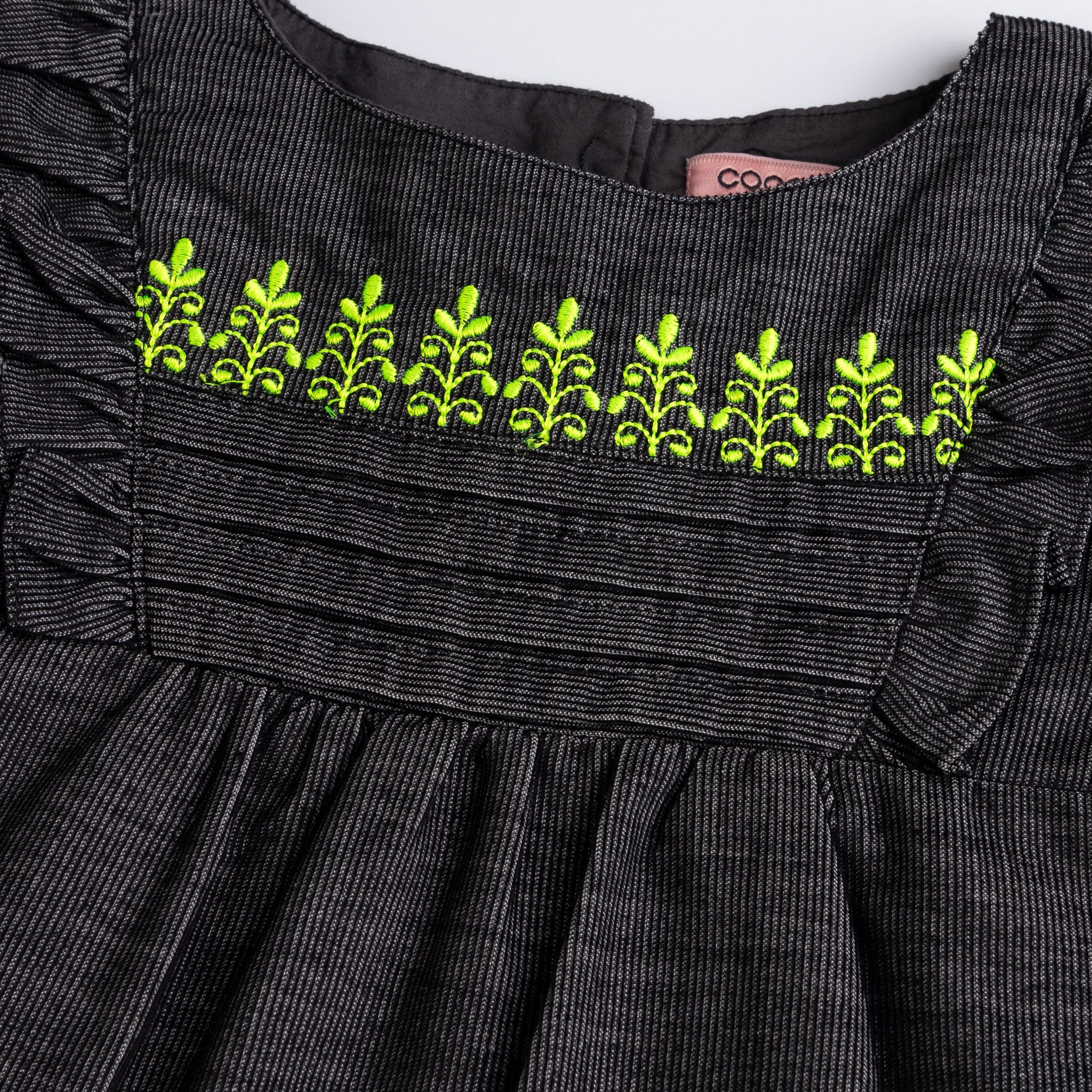 Charcoal Embroidered Tunic - Image 2