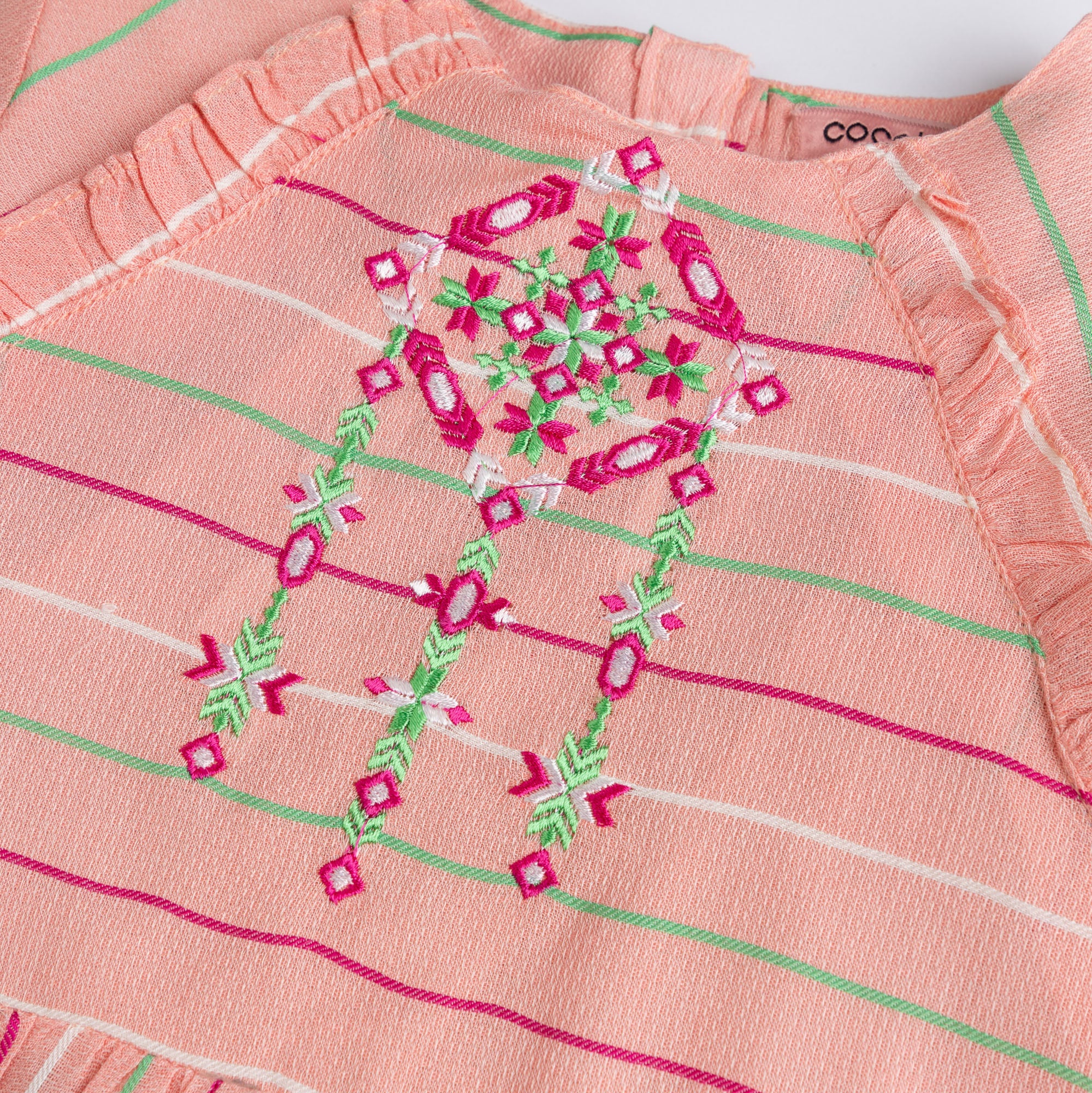 Lining Pink Embroidered Top - Image 2
