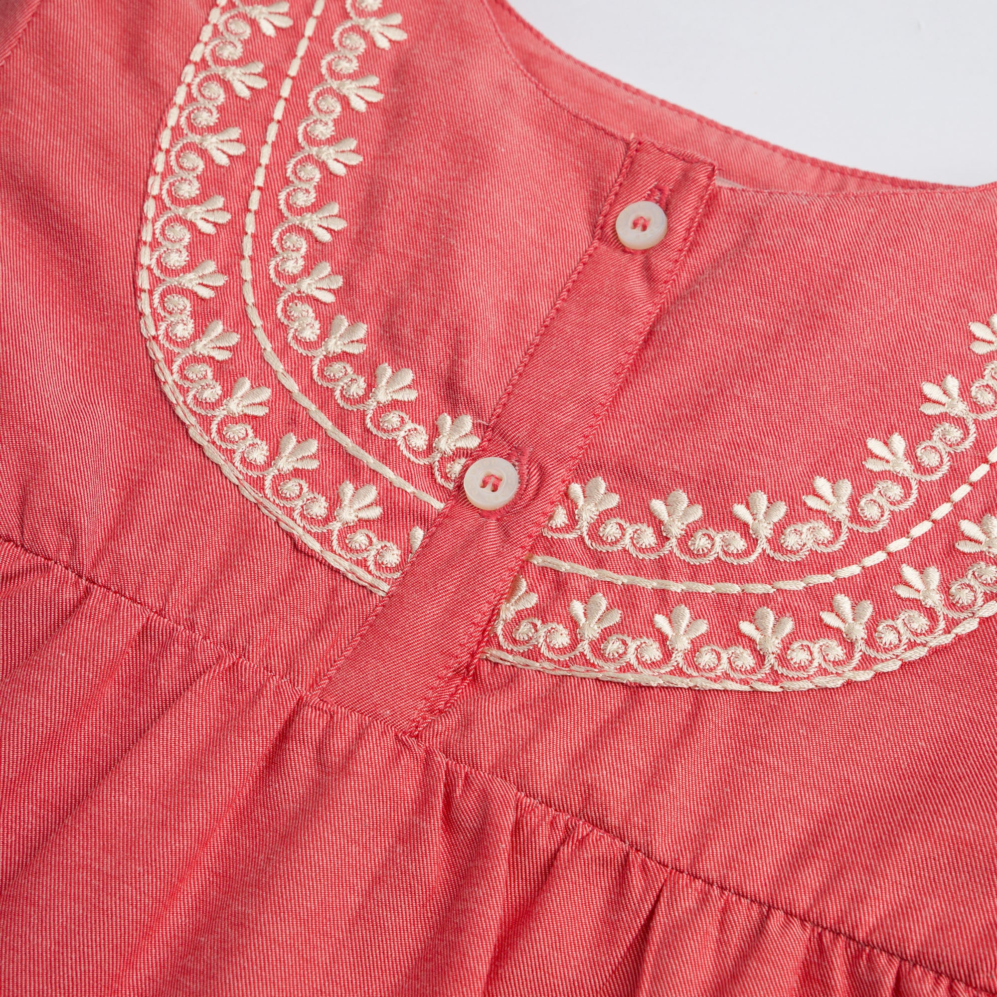 Pink Tiered Sewing Top - Image 2