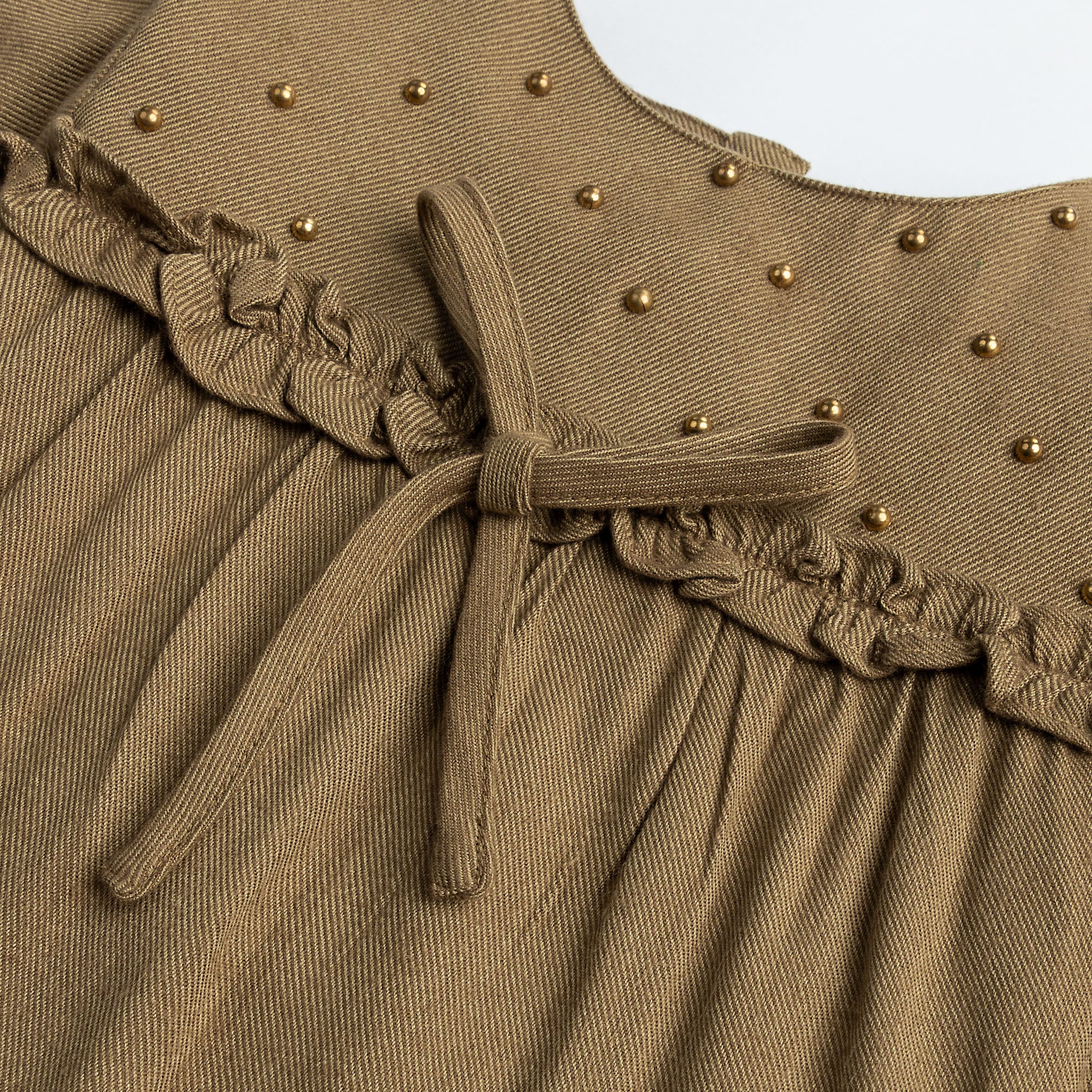 Camel Brown Flared Top - Image 2