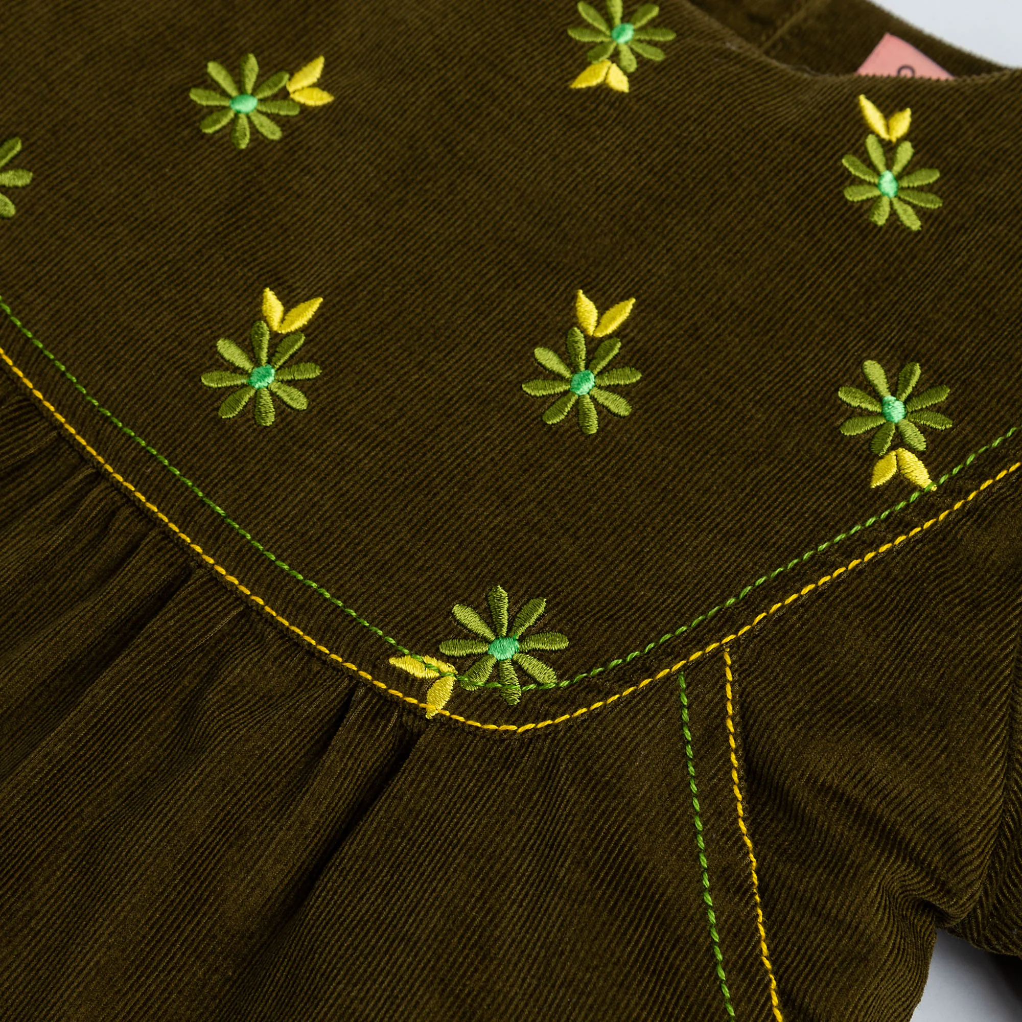 Olive Corduroy Top - Image 2
