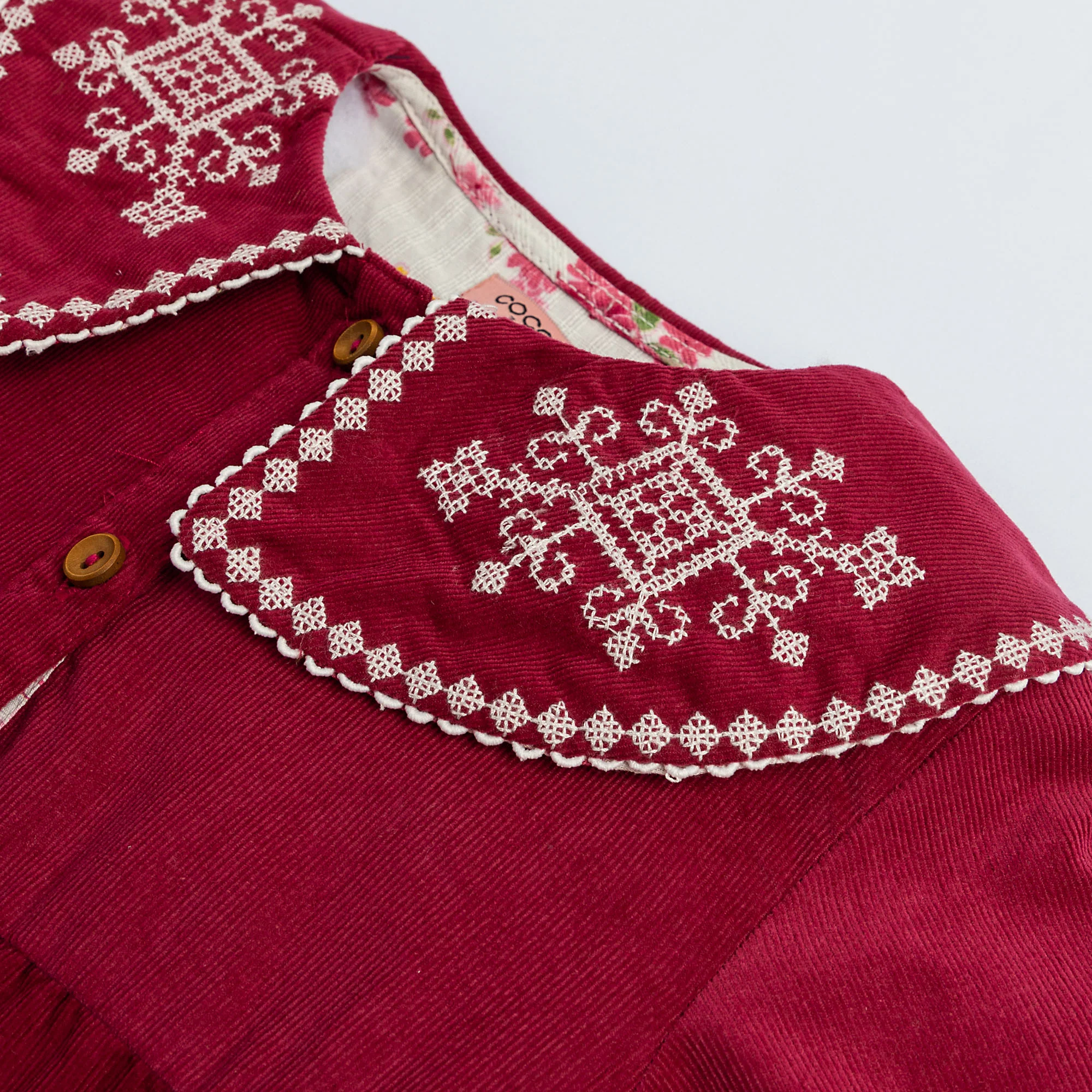 Maroon Embellished Top - Image 2