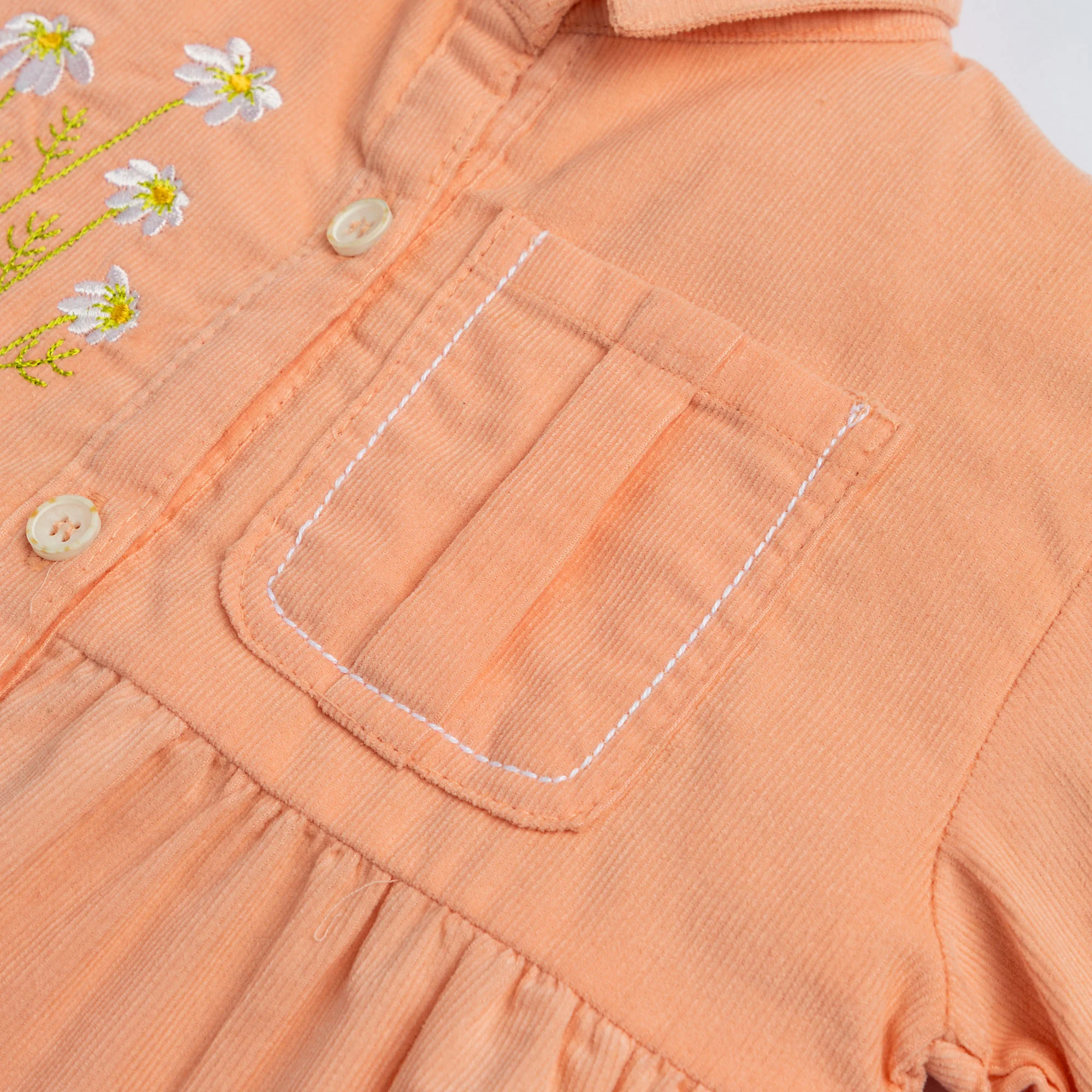 Peach Corduroy Top - Image 3