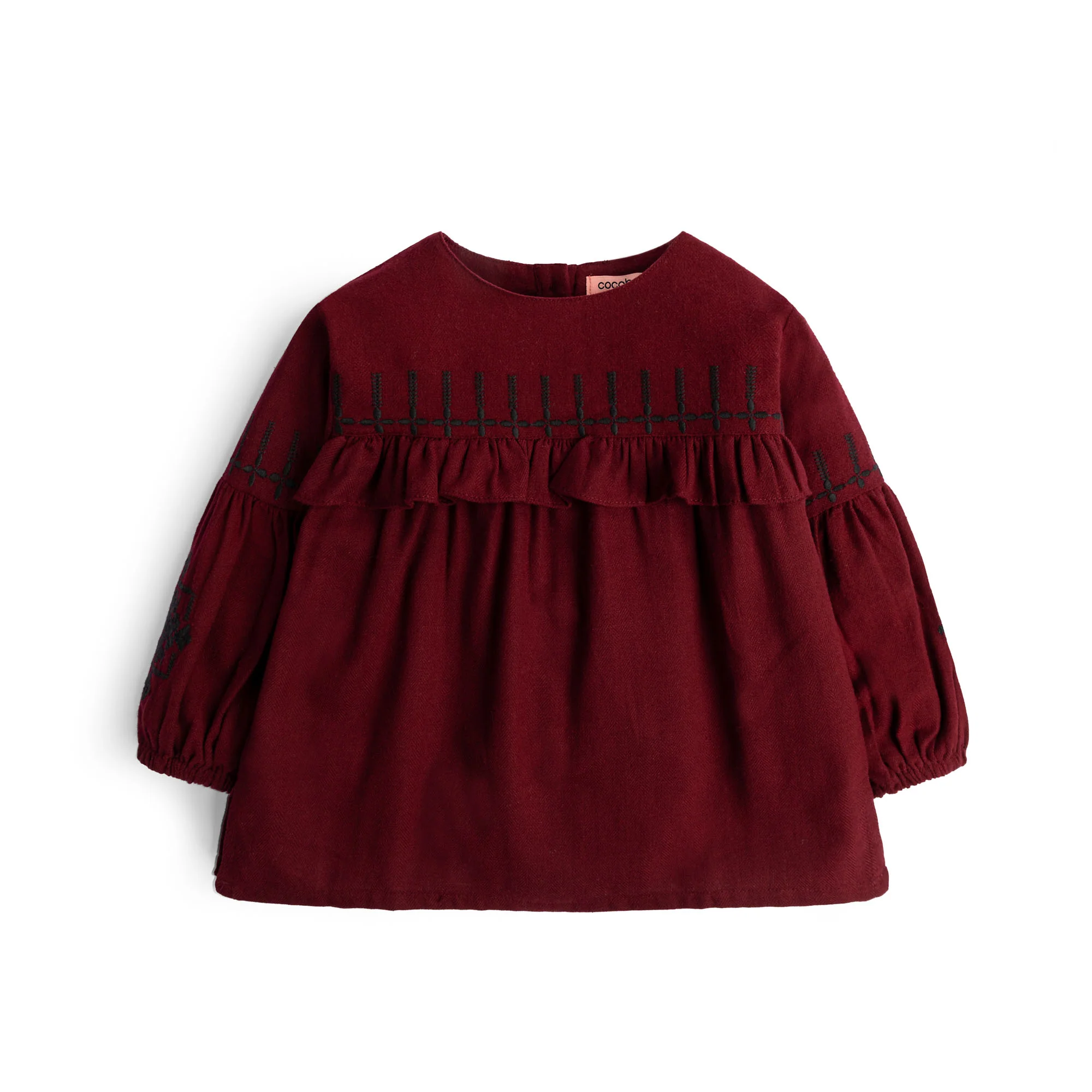 Burnt Maroon Winter Top