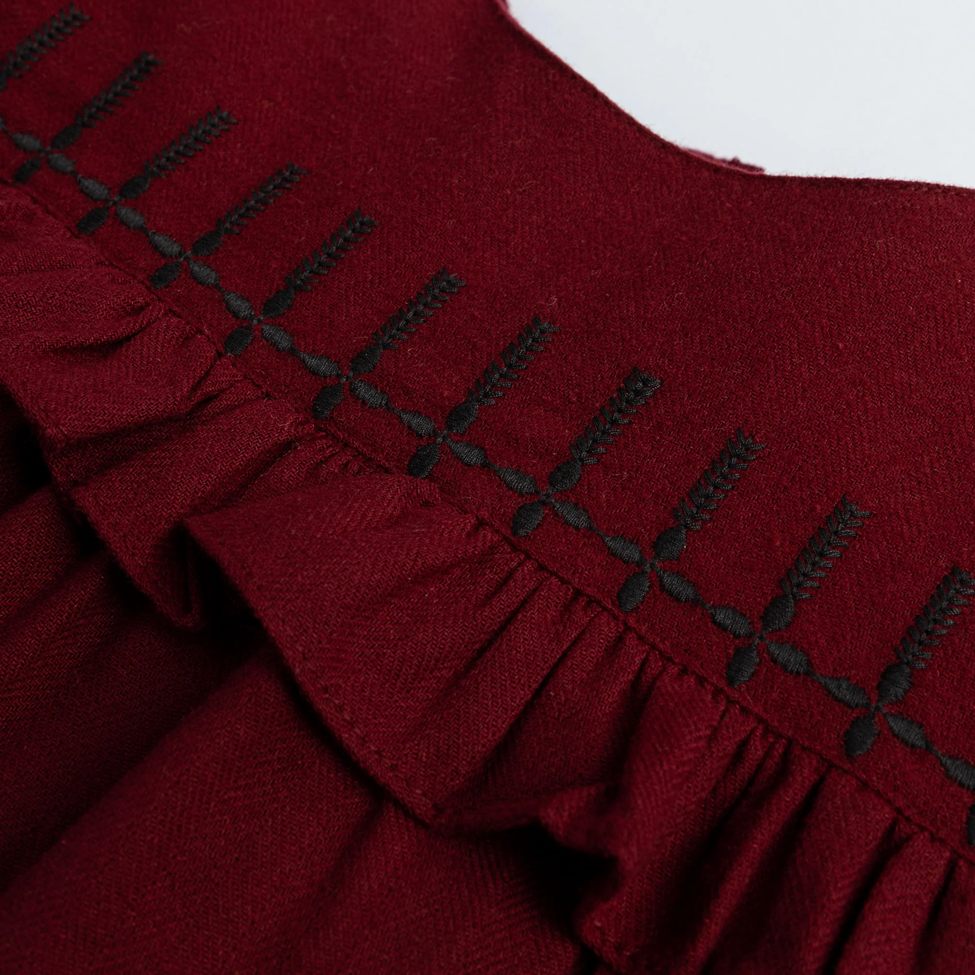 Burnt Maroon Winter Top - Image 2