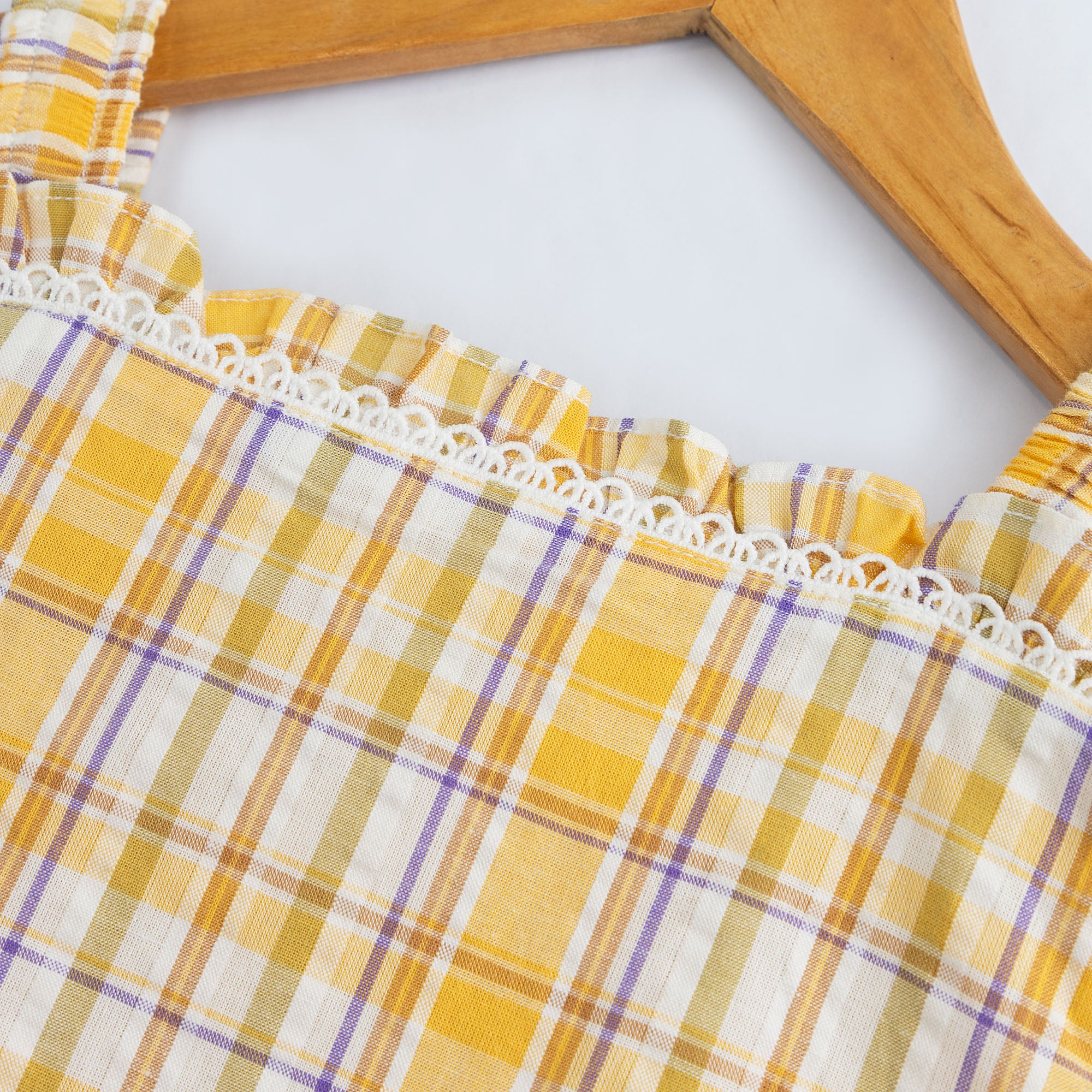 Checkered Charm Printed Top - Image 2