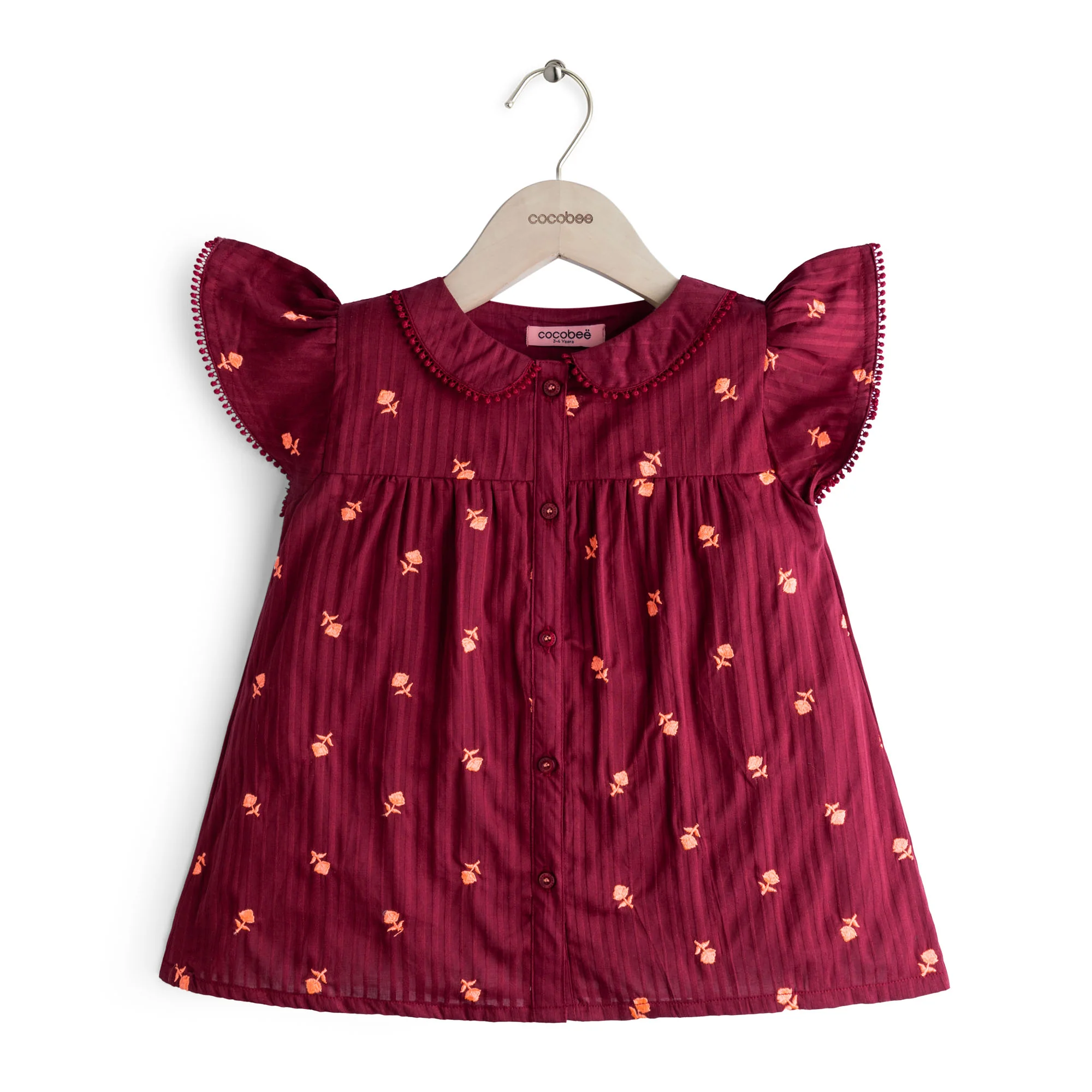 Vintage Maroon Top