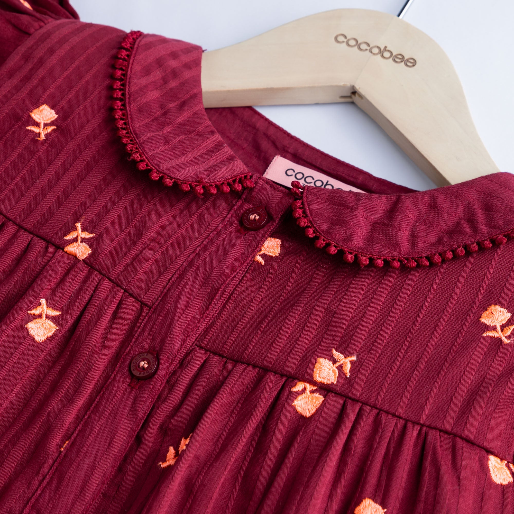 Vintage Maroon Top - Image 2