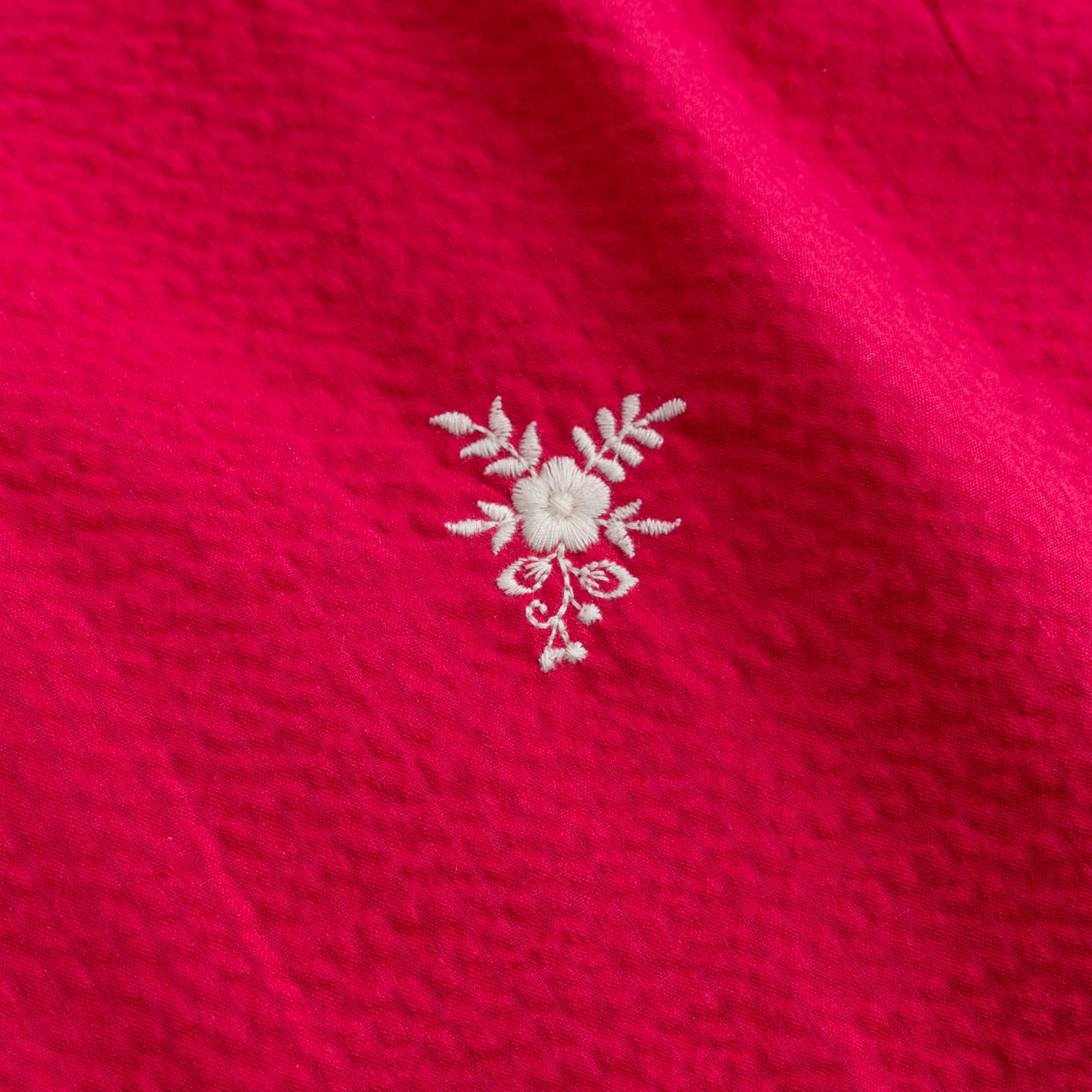 Rose Stitch Embroidered Top - Image 2