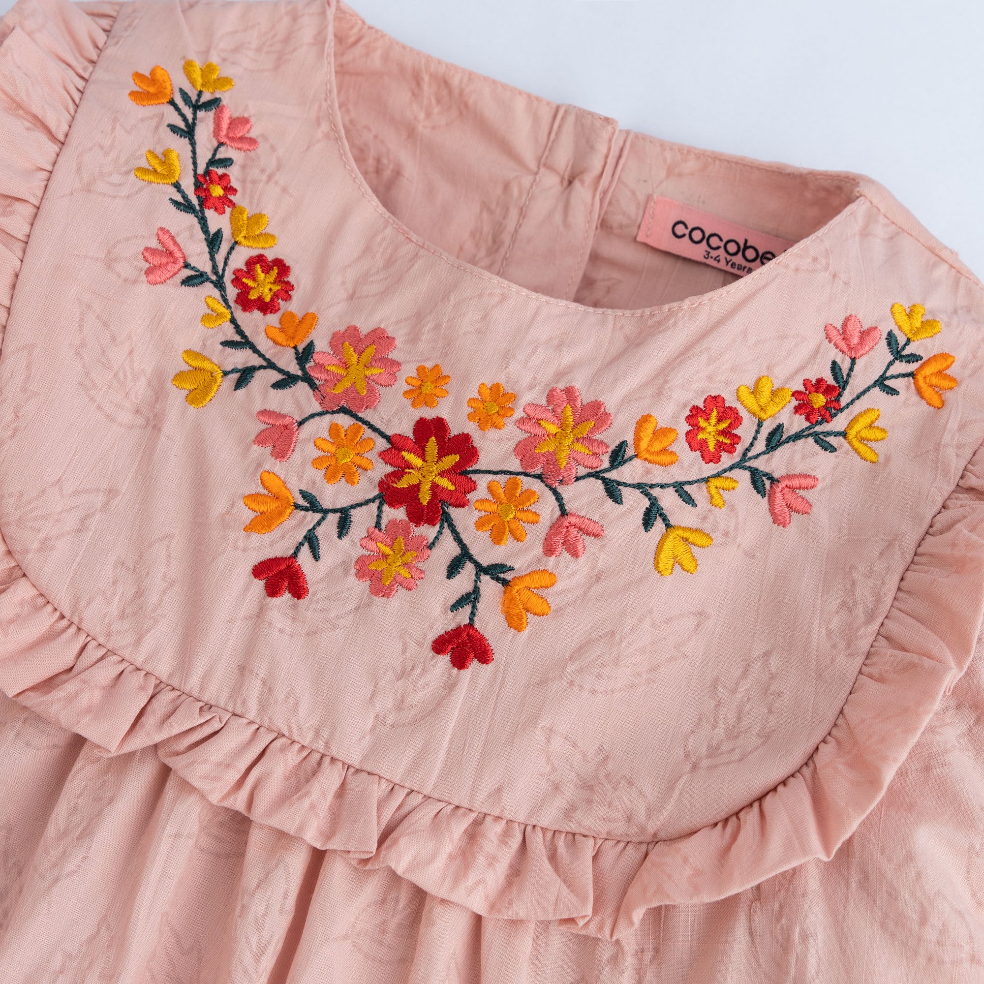 Rose Pink Embroidered Top - Image 2