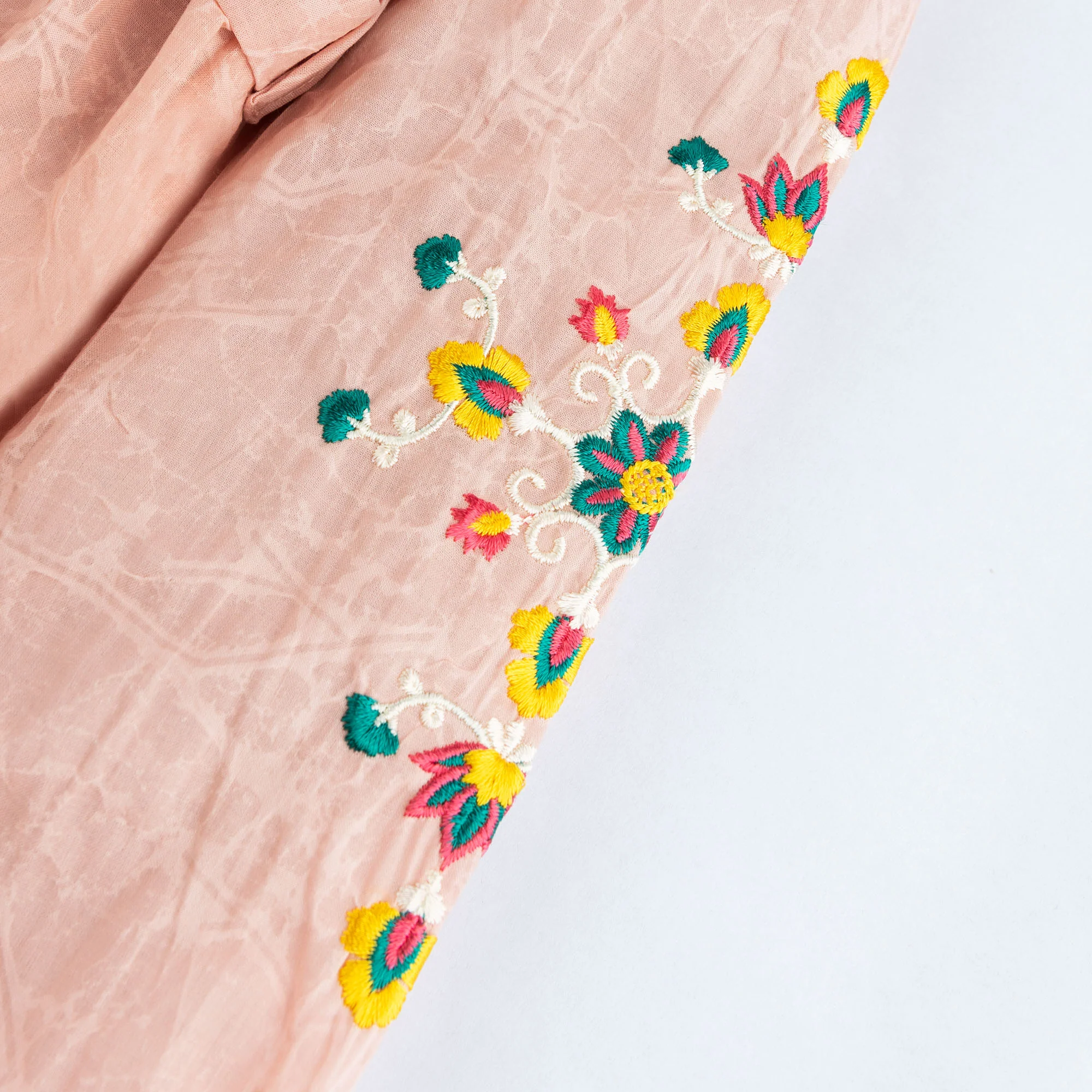 Pastel Pink Embroidered Top - Image 2
