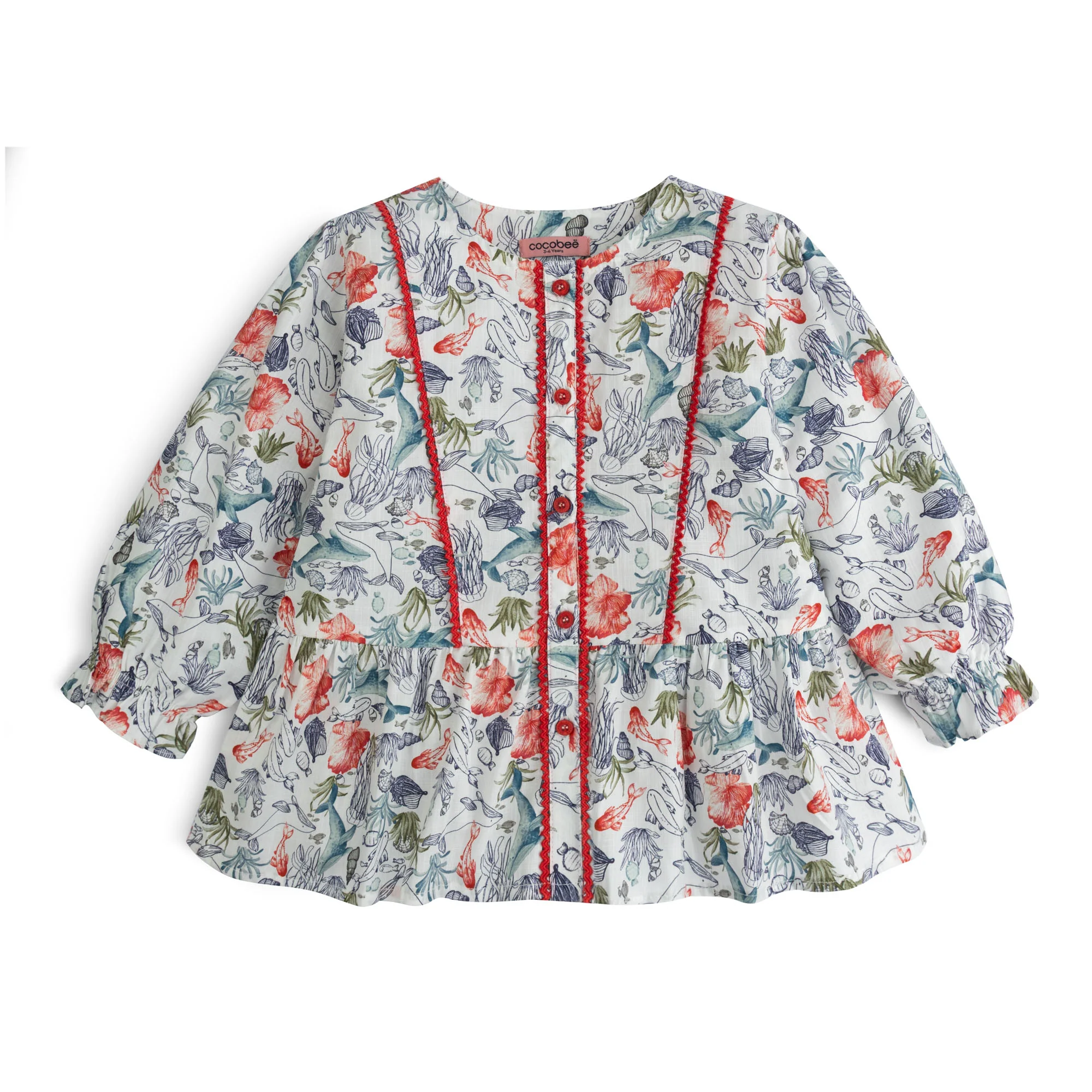 Whimsy Ruffle Top