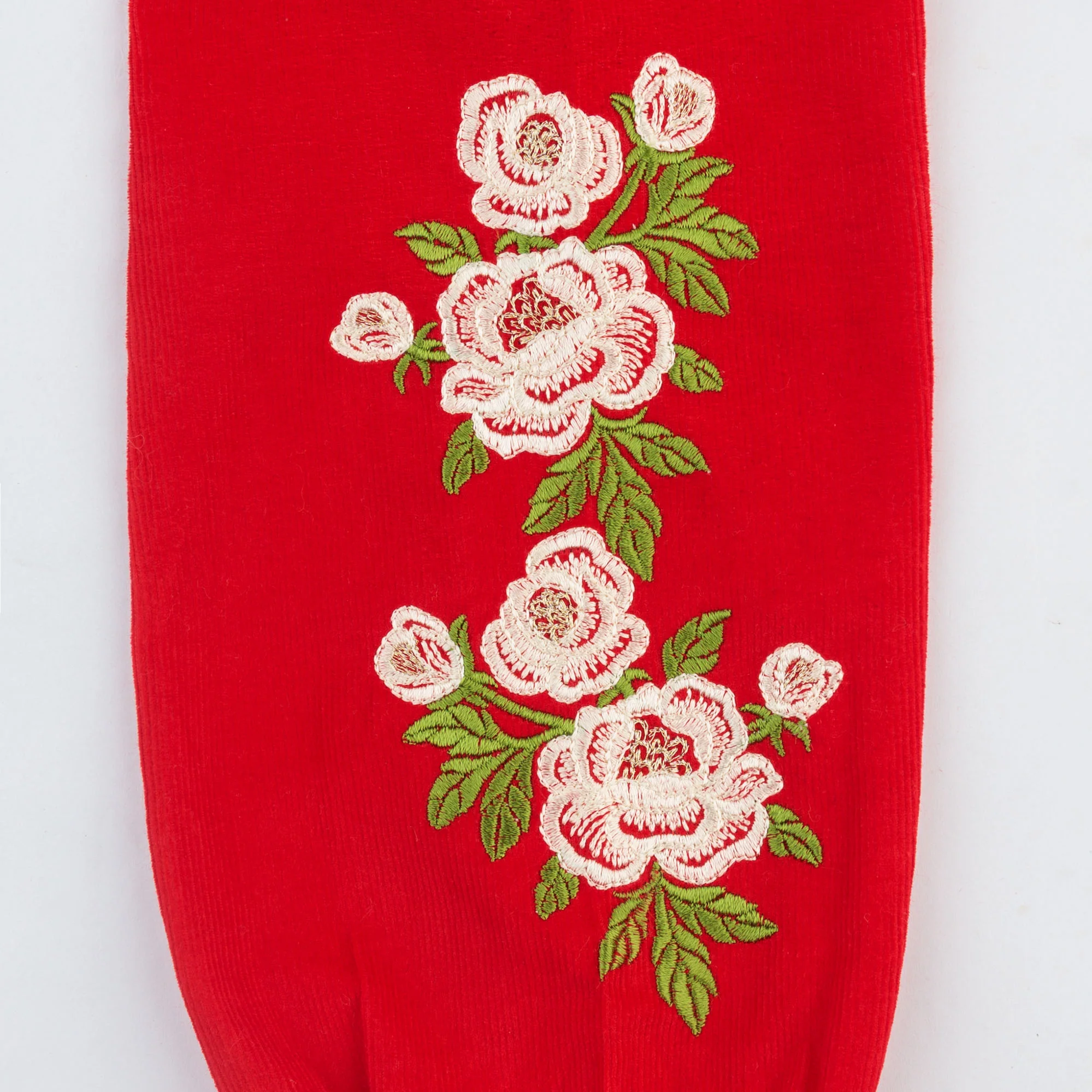Red Grace Embroidered Top - Image 2
