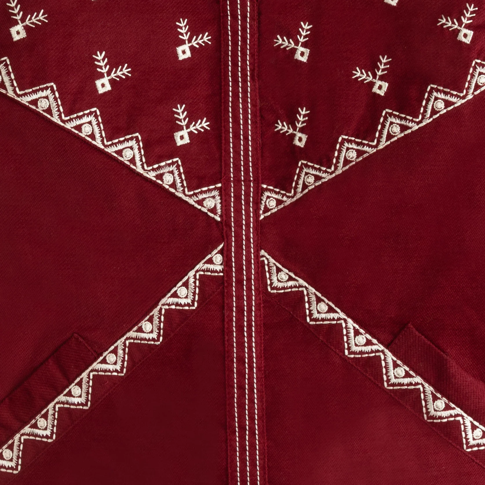 Royal Stitch Maroon Top - Image 2