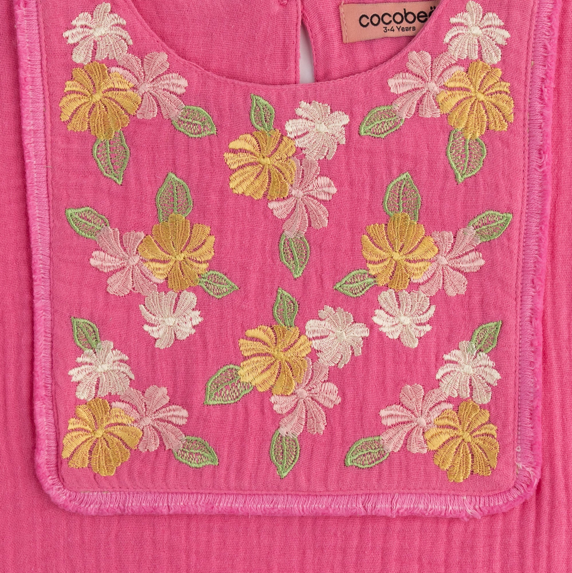 Bright Pink Embroidered Top - Image 2