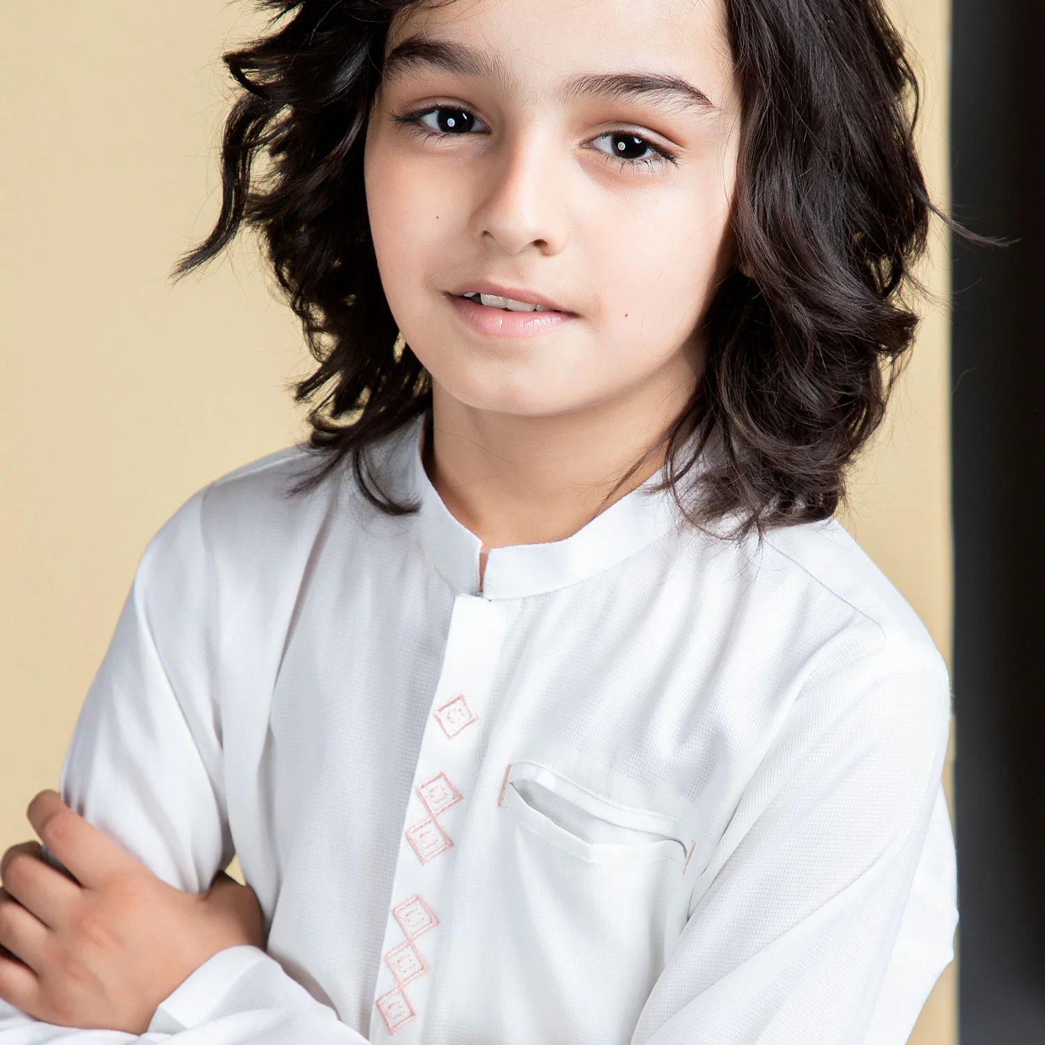White Cotton Suit - Image 2
