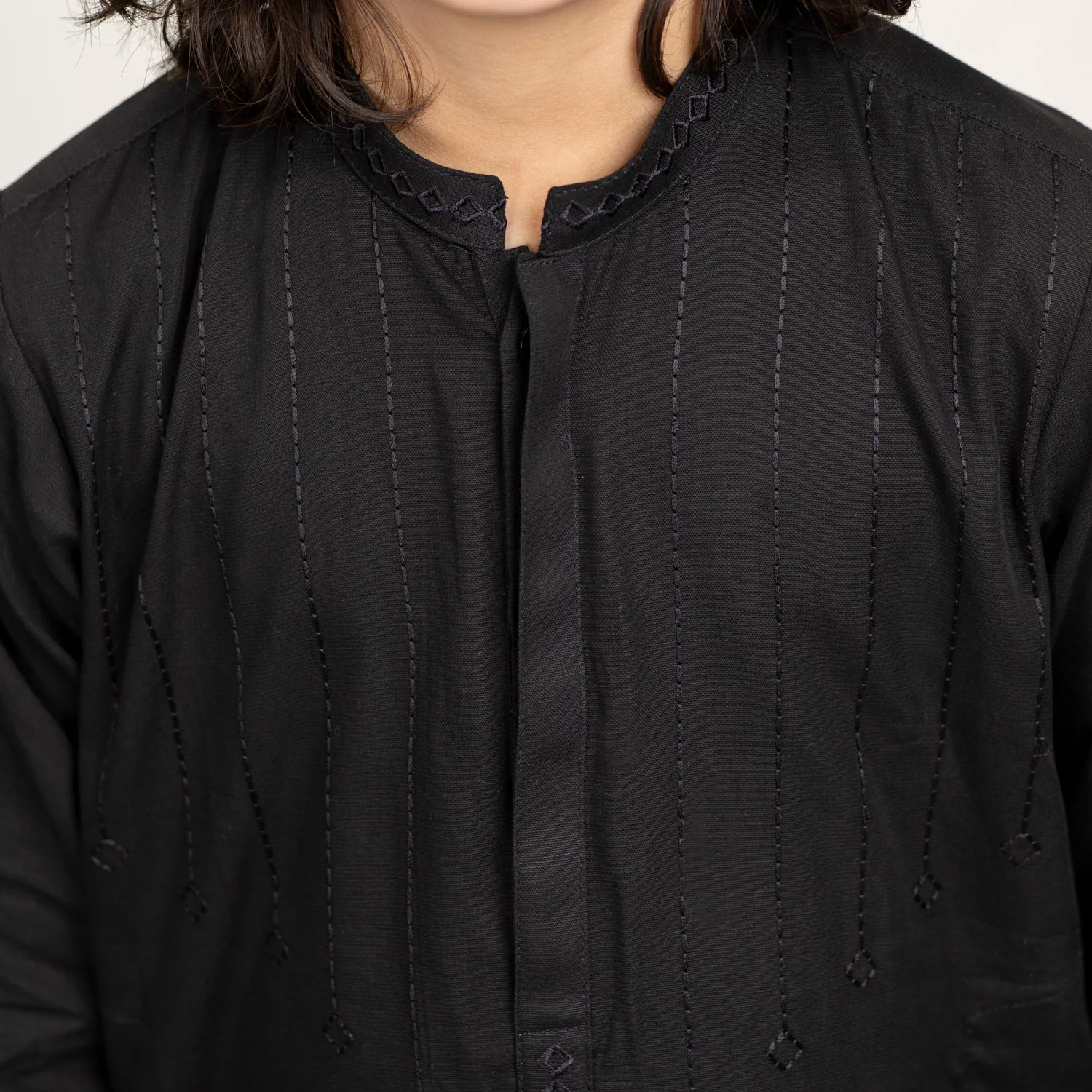 Onyx Cotton Suit - Image 2