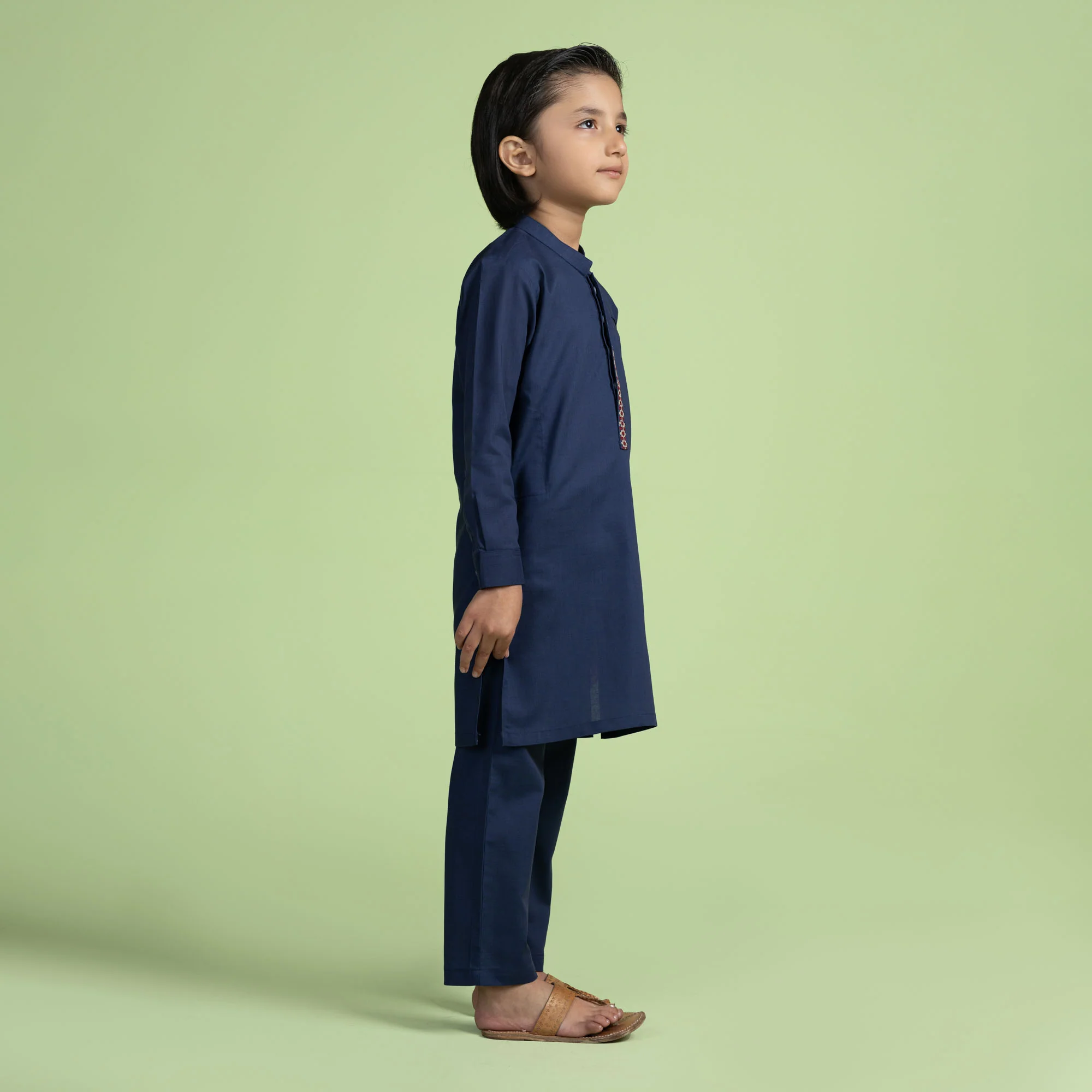 Plain Blue Suit - Image 2
