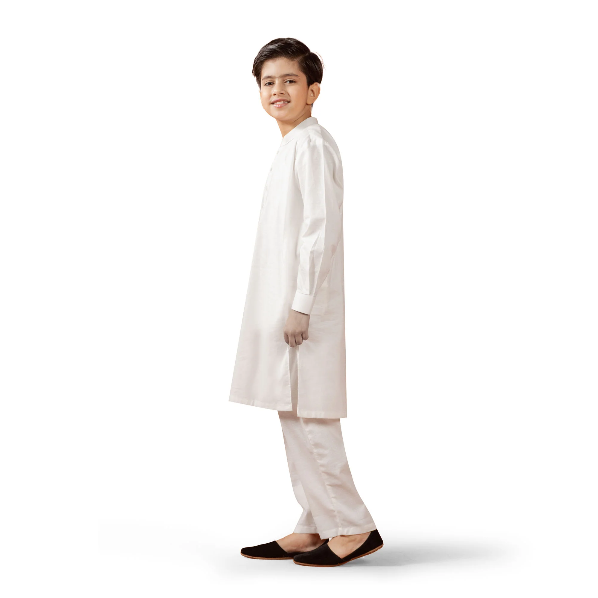 Ivory Aura Kurta Trouser Set - Image 2