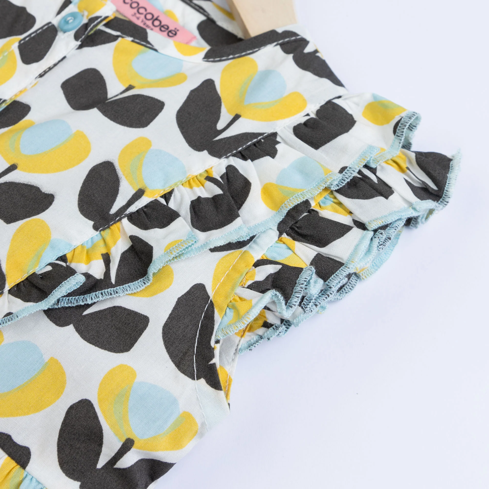 Ruffle All-over printed top - Image 2