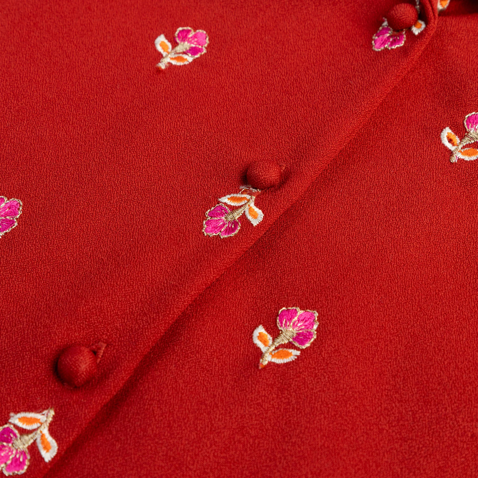 Rustic Embroidered Upper with Inner - Image 3