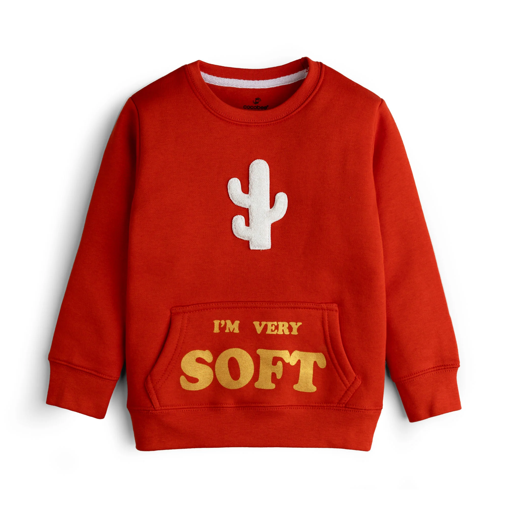Soft Orange Sweatshirt