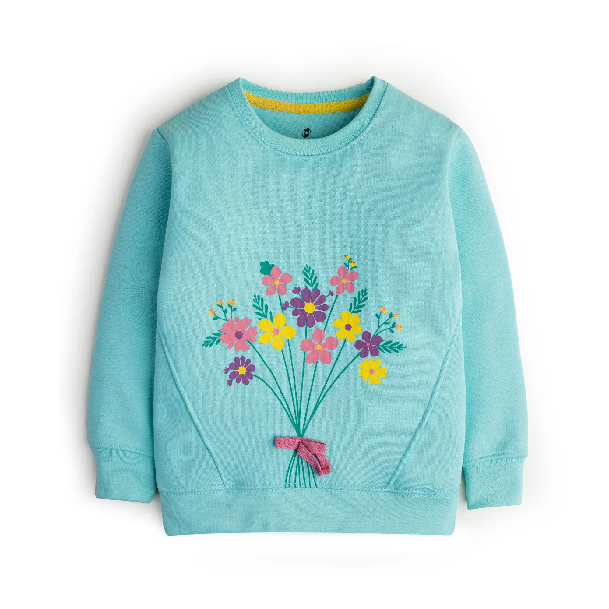 Pale Sky Screen Printed Sweatshirt