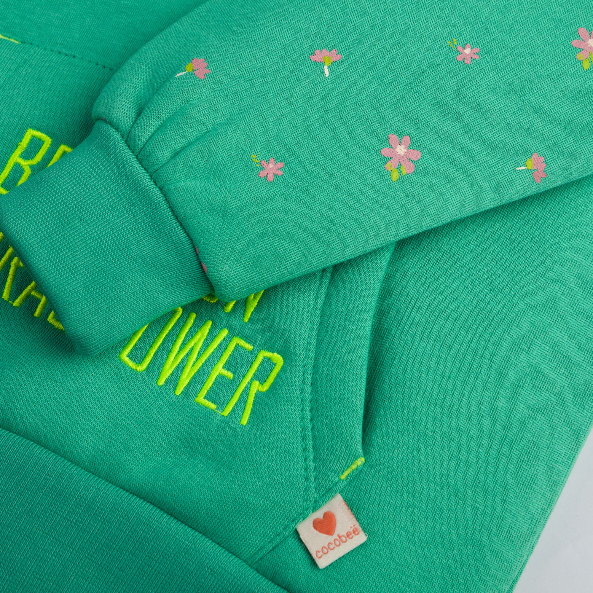 Floral green Sweatshirt - Image 2