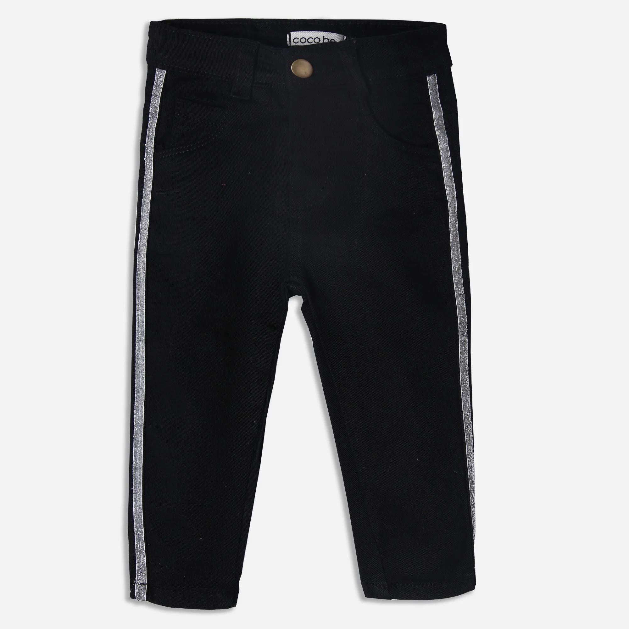 Black Striped Pants