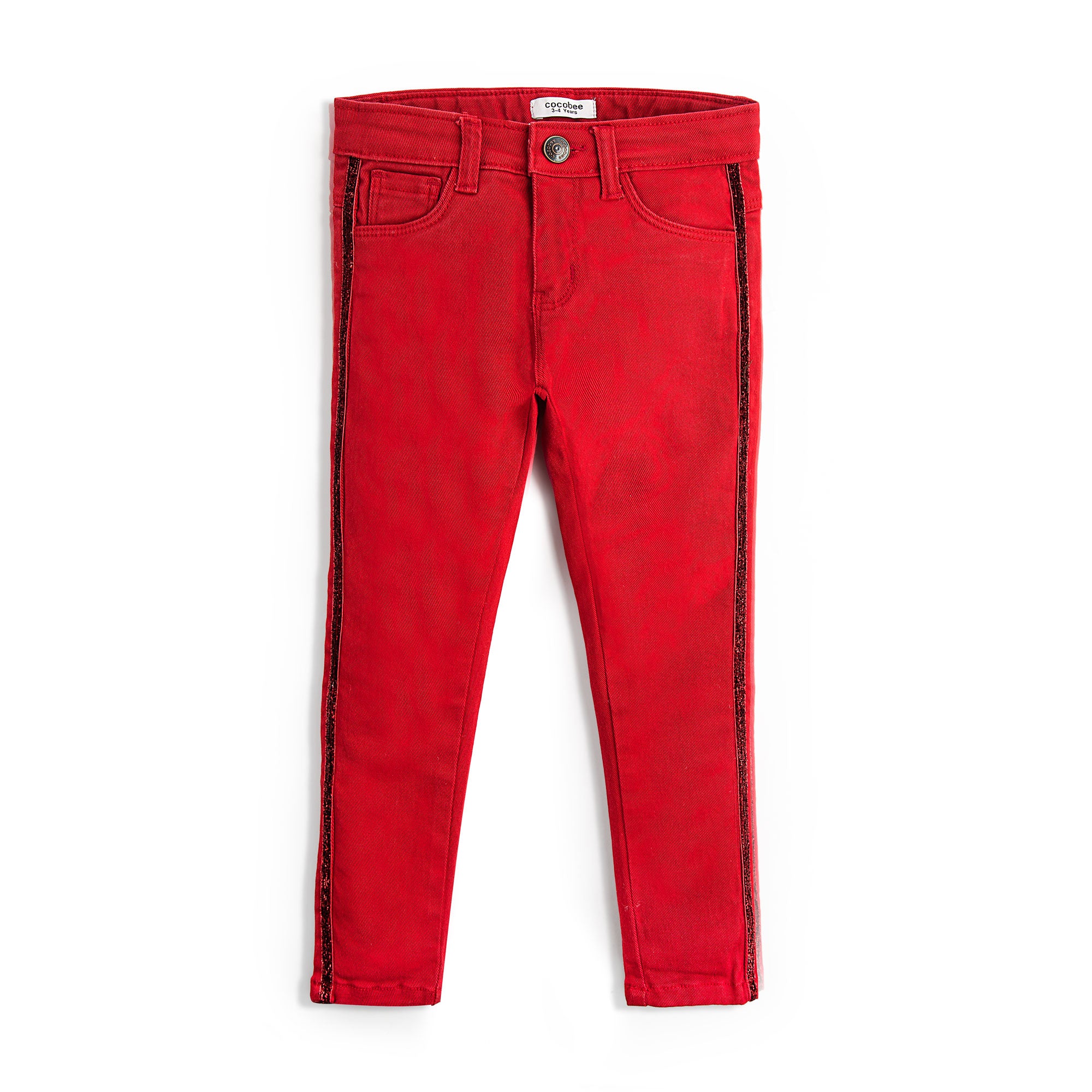 Glitter Tape Pants