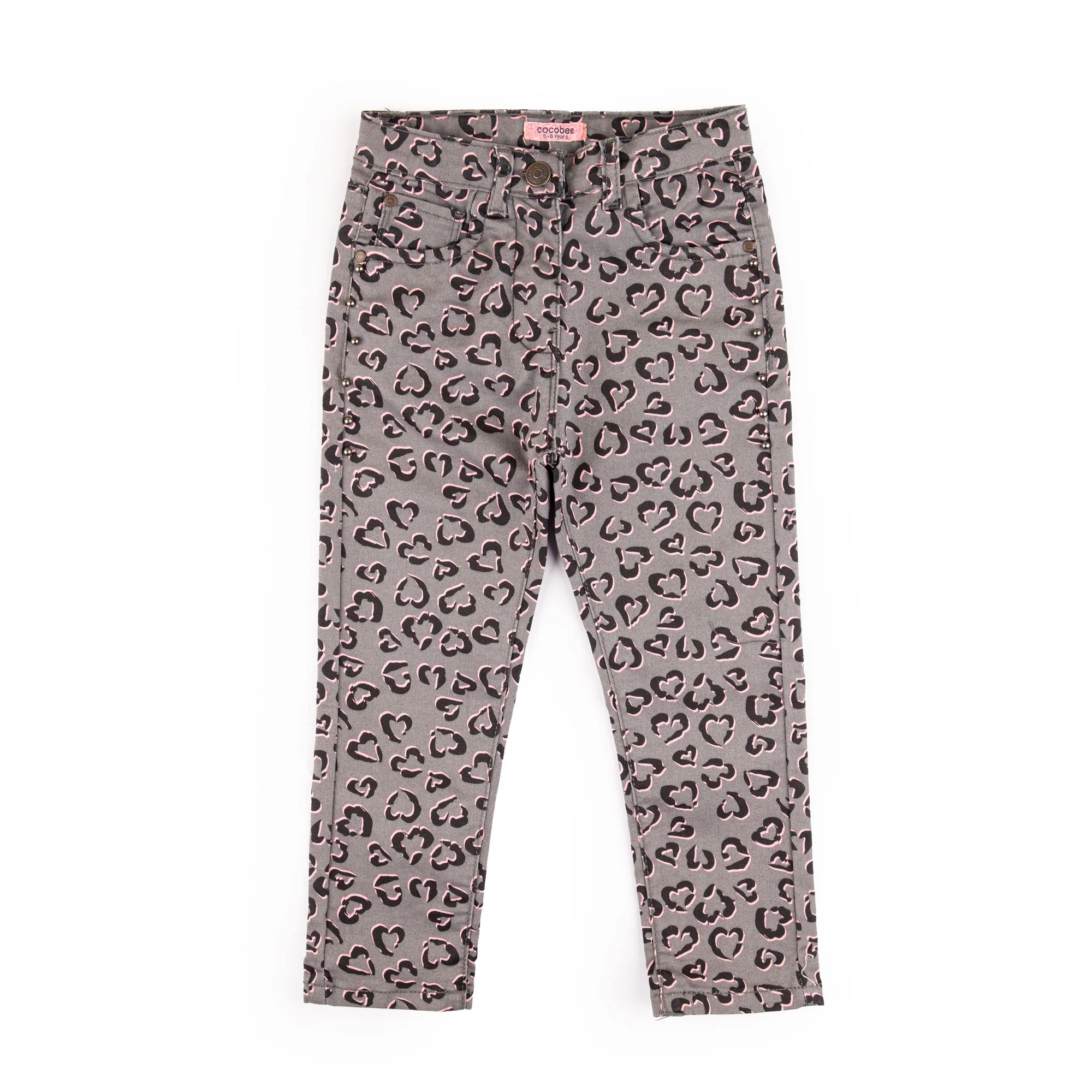 Grey Printed
